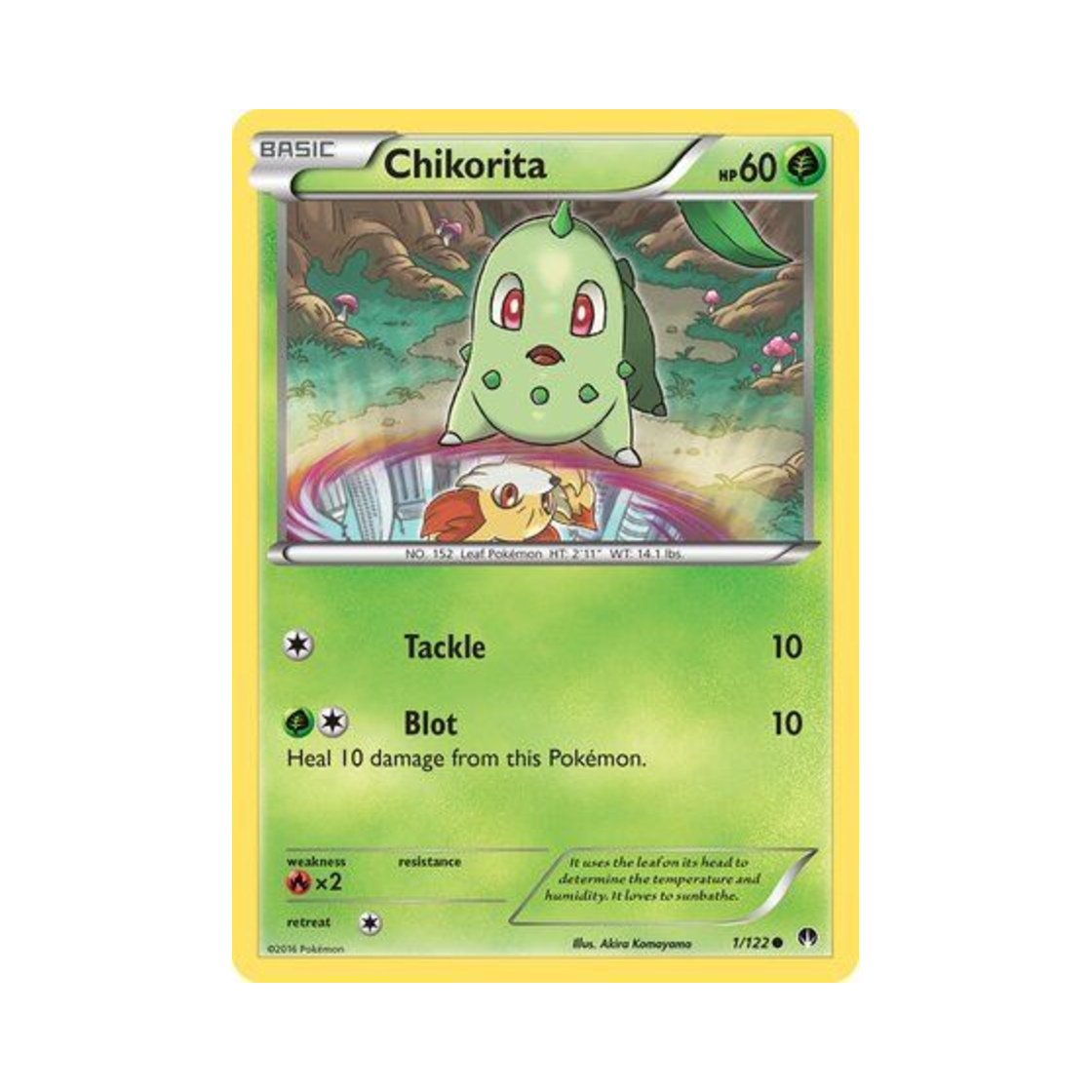 포켓몬 TCG 치코리타 C 브레이크포인트 (영문판)(Pokemon TCG Chikorita C BREAKpoint (English Ver.)) - 1