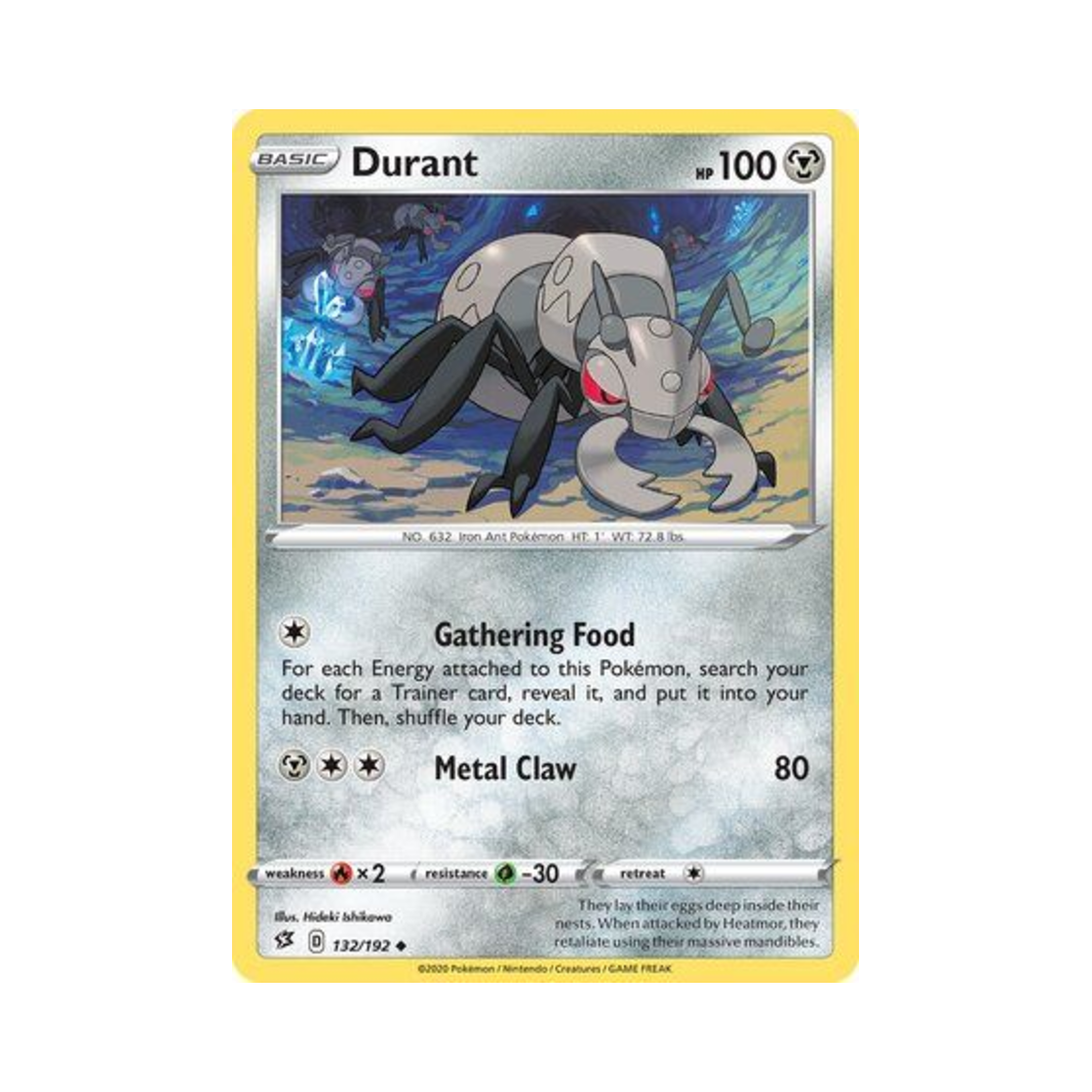 포켓몬 TCG 아이앤트 U 레벌 크래시 (영문판)(Pokemon TCG Durant U Rebel Clash (English Ver.))