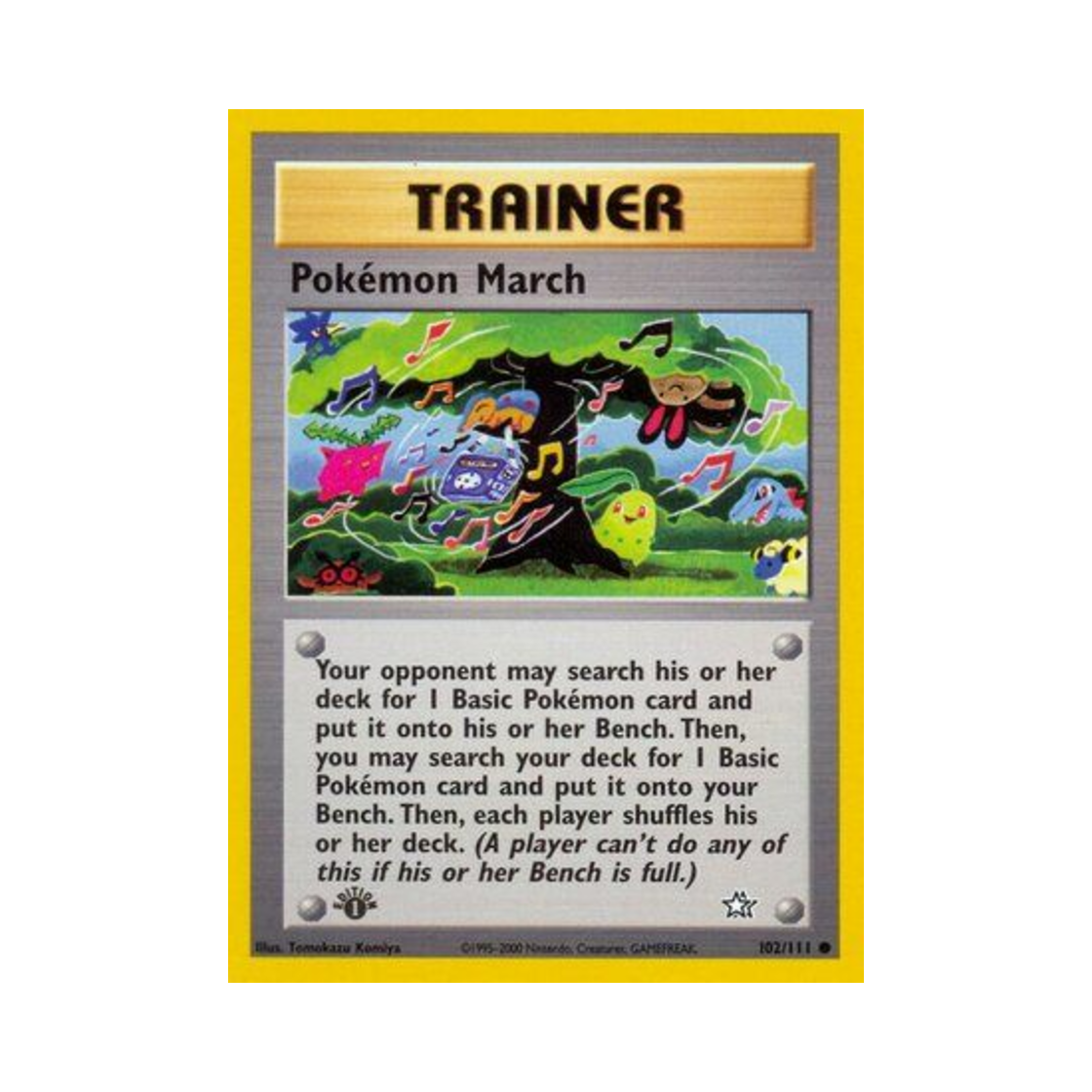 포켓몬 TCG 포켓몬 매치 C 네오 제네시스 (영문판)(Pokemon TCG Pokemon March C Neo Genesis (English Ver.)) - 1
