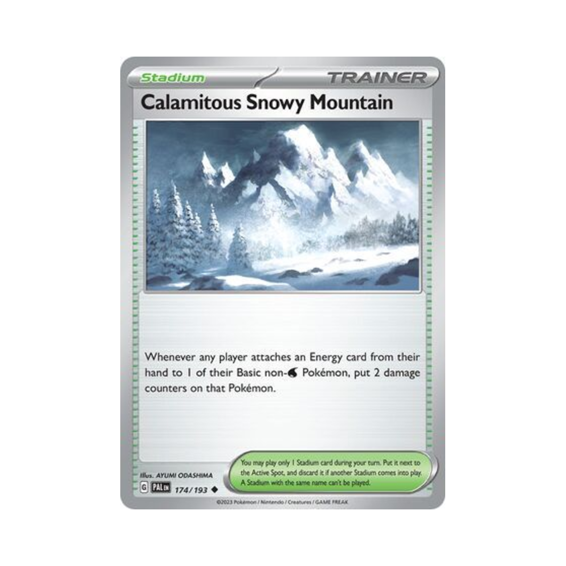 포켓몬 TCG 재앙의 설산 U 팔데아 이볼브드 (영문판)(Pokemon TCG Calamitous Snowy Mountain U Paldea Evolved (English Ver.)) - 1