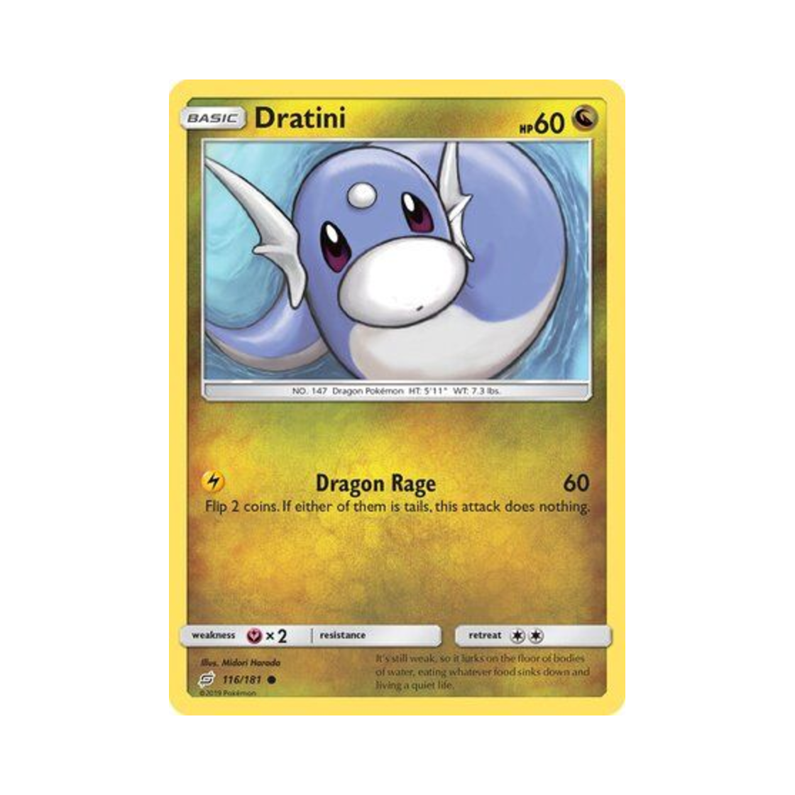 포켓몬 TCG 미뇽 C 팀업 (영문판)(Pokemon TCG Dratini C Team Up (English Ver.)) - 1