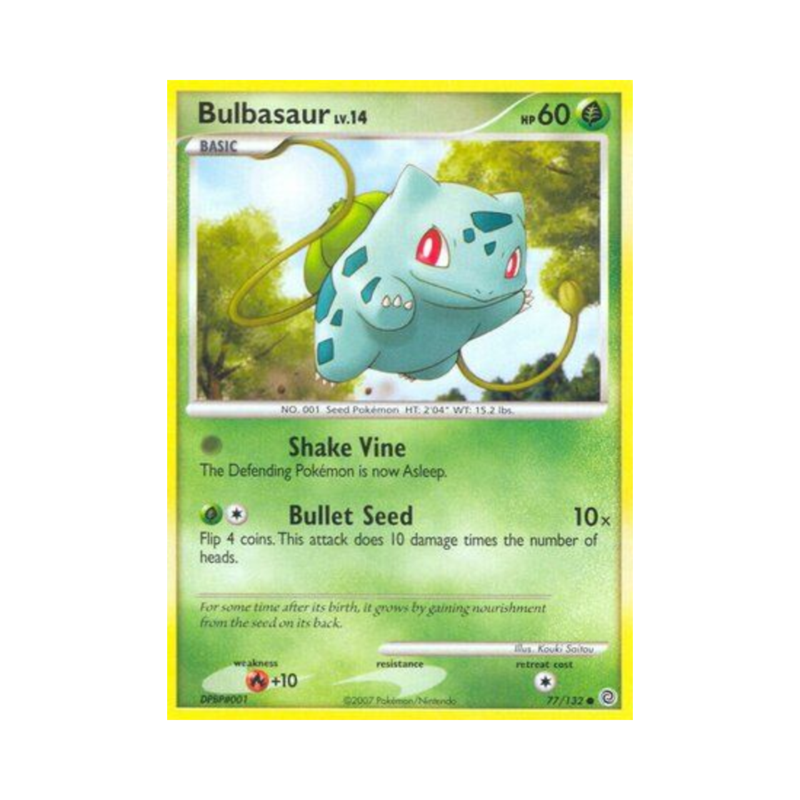 포켓몬 TCG 이상해씨 C 시크릿 원더스 (영문판)(Pokemon TCG Bulbasaur C Secret Wonders (English Ver.)) - 1