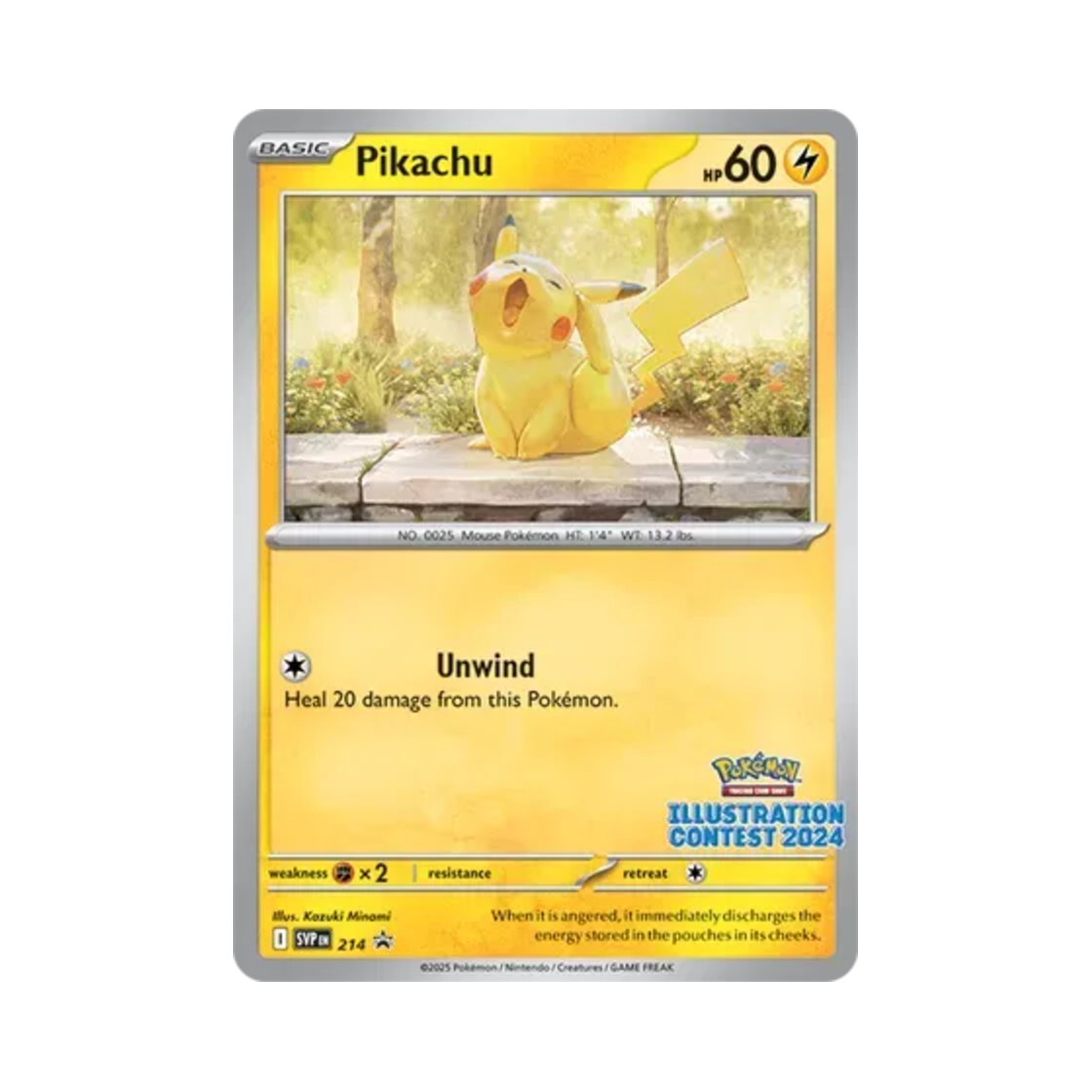 포켓몬 TCG 피카츄 P 스칼렛 & 바이올렛 프로모 카드 (영문판)(Pokemon TCG Pikachu P Scarlet & Violet Promos (English Ver.)) - 1