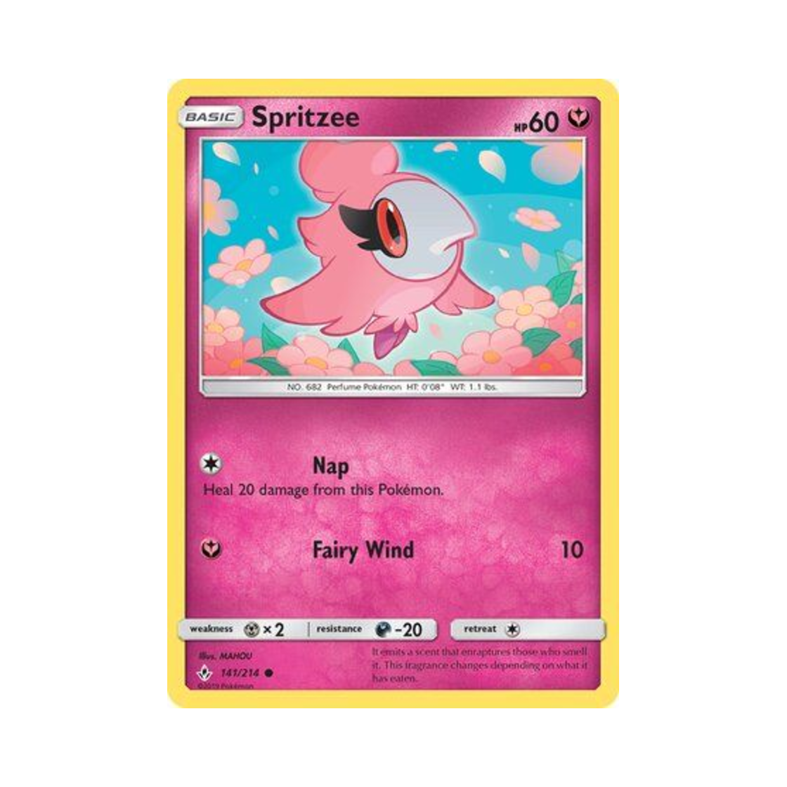 포켓몬 TCG 슈쁘 C 언브로큰 본즈 (영문판)(Pokemon TCG Spritzee C Unbroken Bonds (English Ver.))