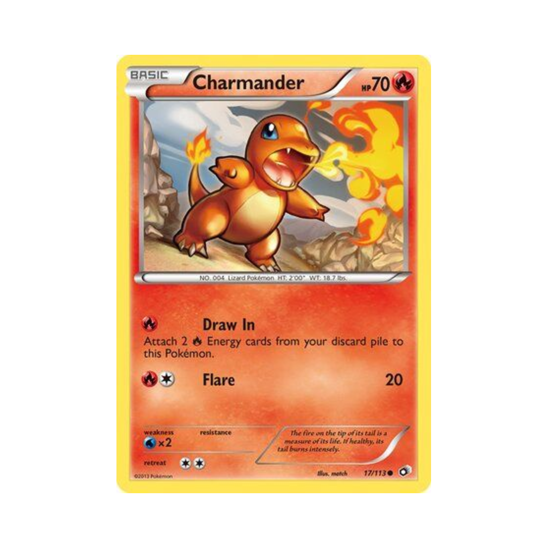 포켓몬 TCG 파이리 C 레전더리 트레져스 (영문판)(Pokemon TCG Charmander C Legendary Treasures (English Ver.)) - 1