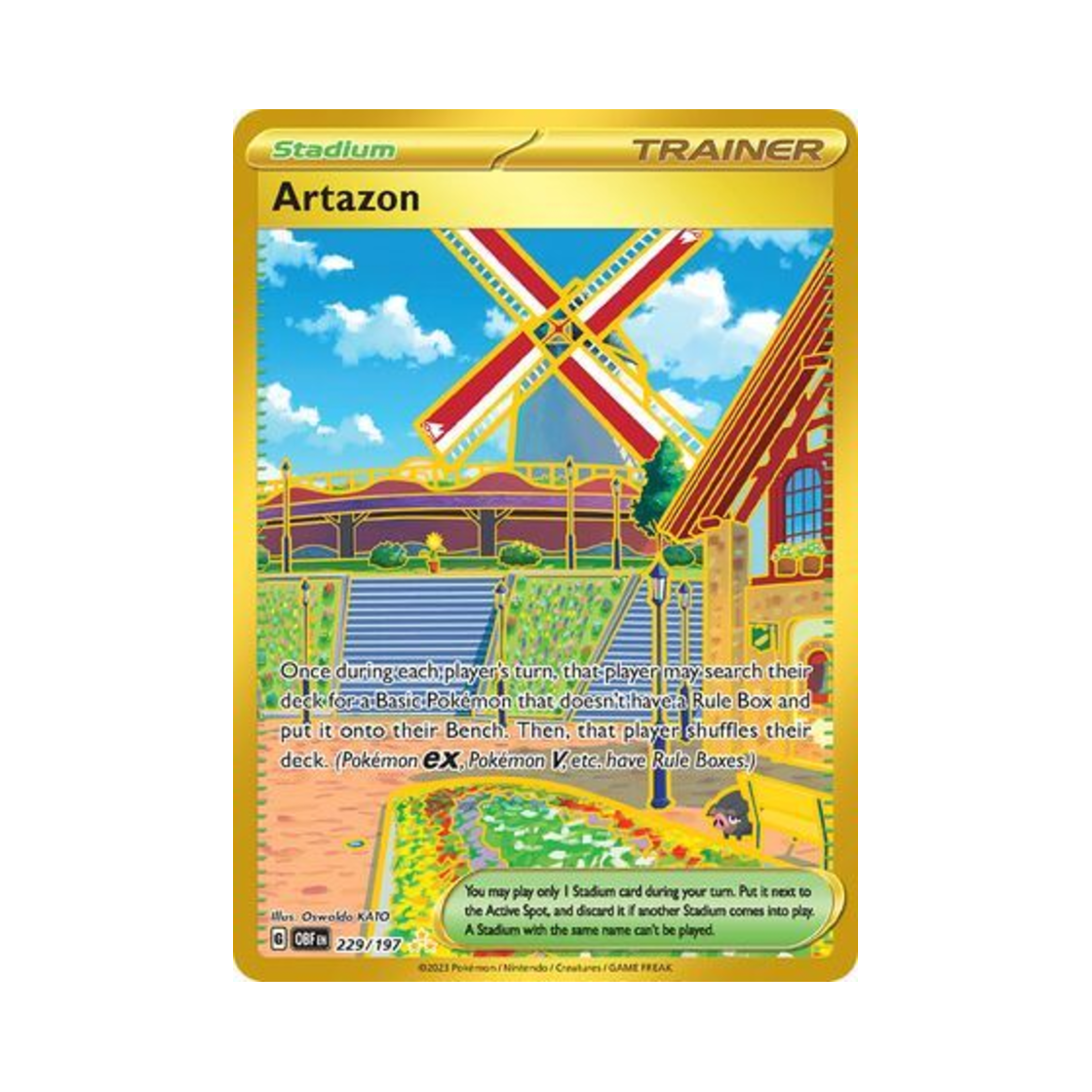 포켓몬 TCG 보울마을 HR 옵시디언 플레임즈 (영문판)(Pokemon TCG Artazon HR Obsidian Flames (English Ver.)) - 1