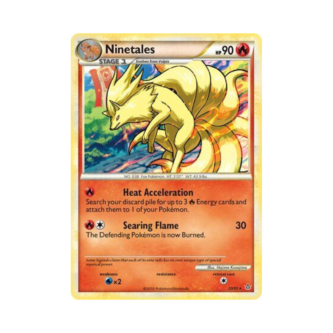 포켓몬 TCG 나인테일 R 언리쉬드 (영문판)(Pokemon TCG Ninetales R Unleashed (English Ver.)) - 1