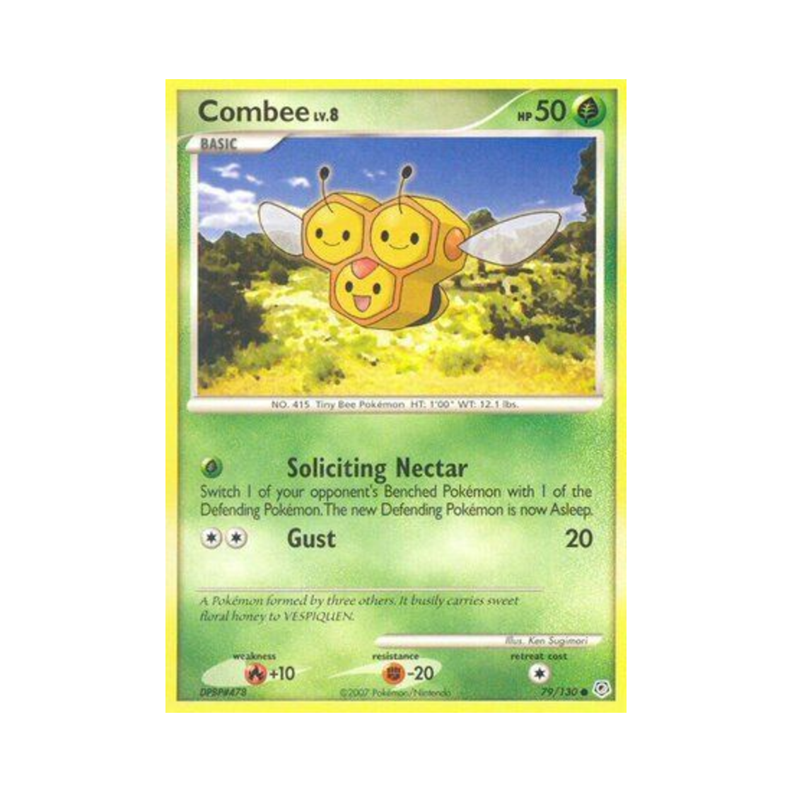 포켓몬 TCG 세꿀버리 C 다이아몬드 & 펄 (영문판)(Pokemon TCG Combee C Diamond & Pearl (English Ver.))