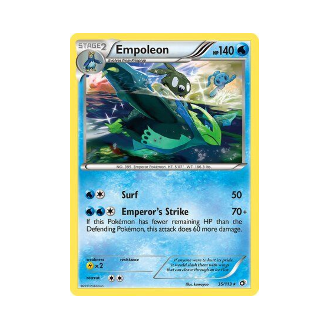 포켓몬 TCG 엠페르트 R 레전더리 트레져스 (영문판)(Pokemon TCG Empoleon R Legendary Treasures (English Ver.)) - 1