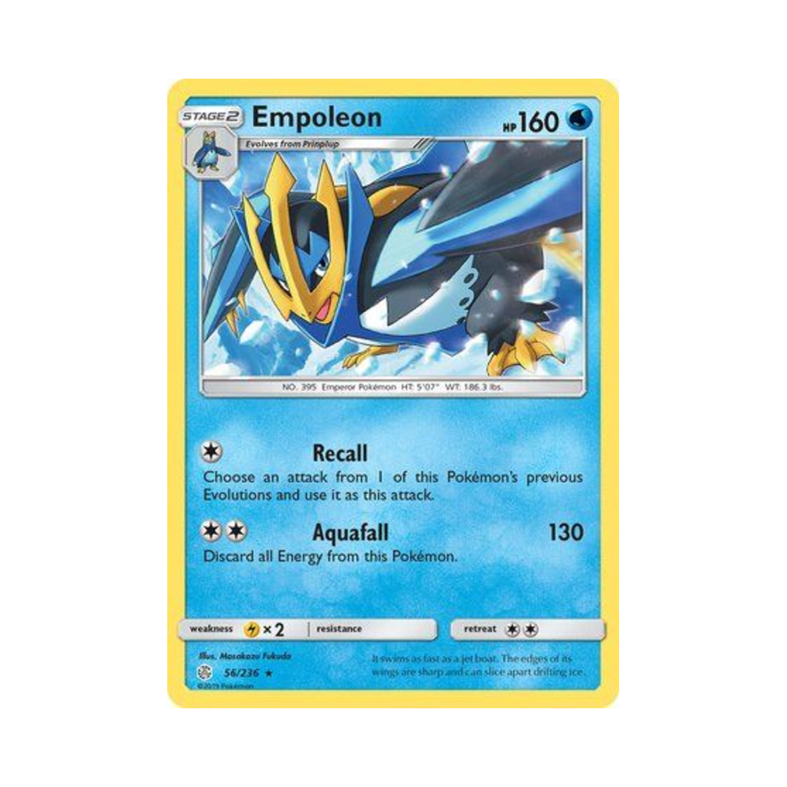 포켓몬 TCG 엠페르트 R 코스믹 이클립스 (영문판)(Pokemon TCG Empoleon R Cosmic Eclipse (English Ver.)) - 1