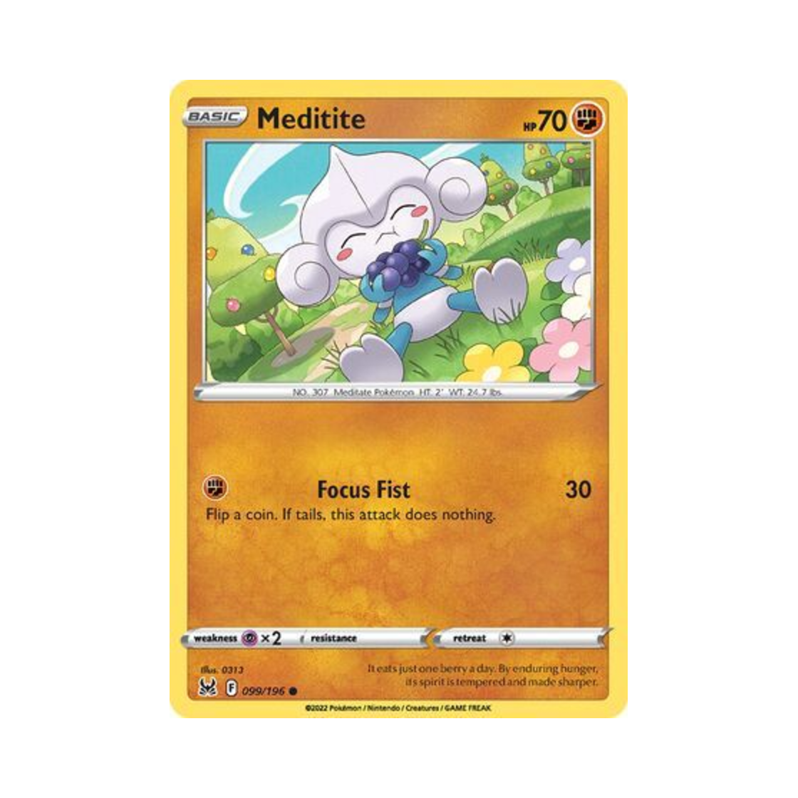 포켓몬 TCG 요가랑 C 로스트 오리진 (영문판)(Pokemon TCG Meditite C Lost Origin (English Ver.))