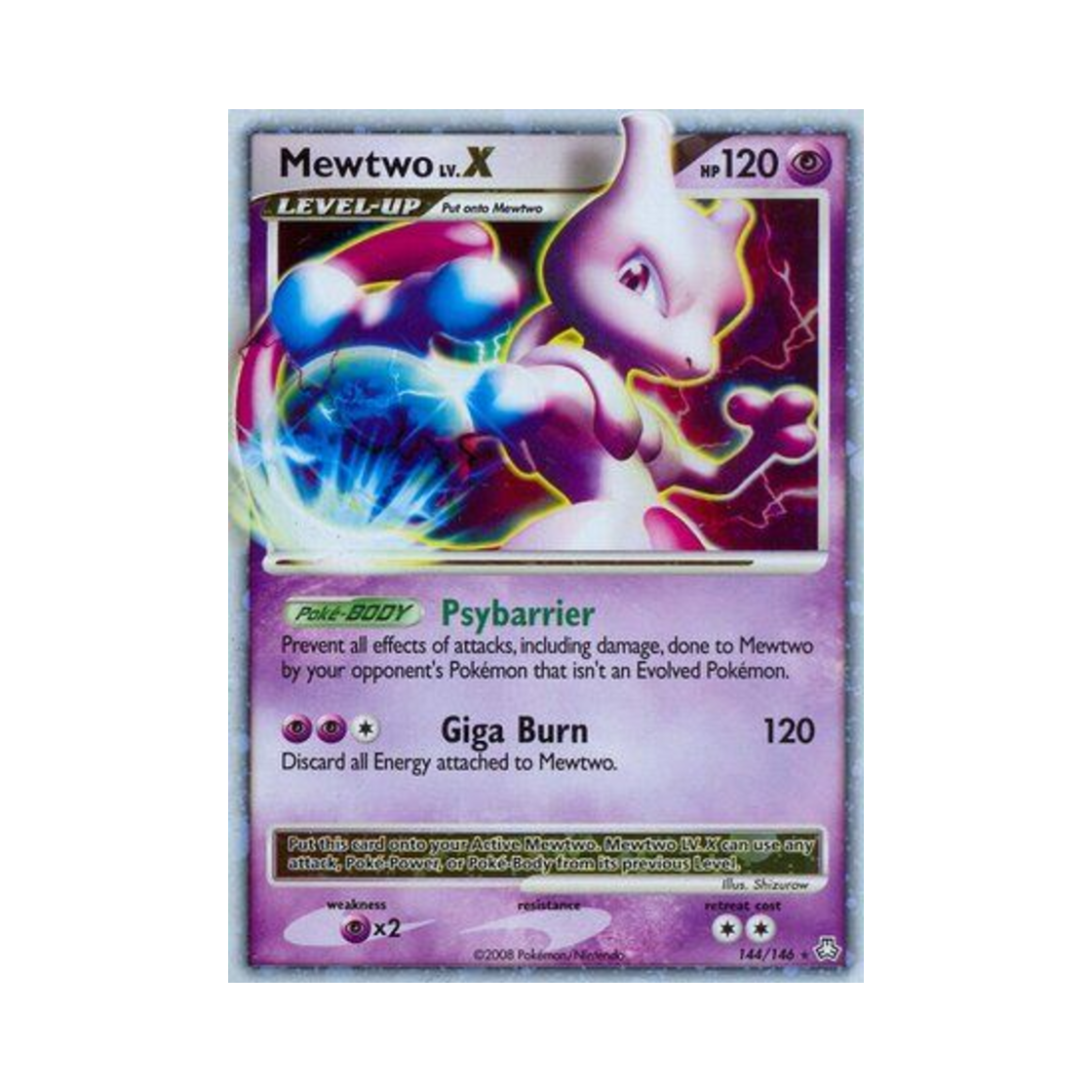 포켓몬 TCG 뮤츠 LV.X RHL 레전드 어웨이크드 (영문판)(Pokemon TCG Mewtwo LV.X RHL Legends Awakened (English Ver.)) - 1
