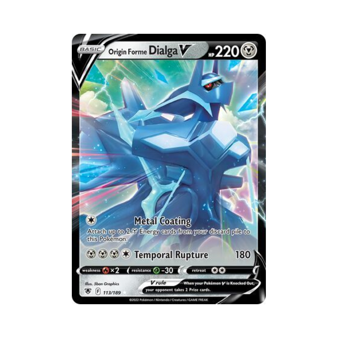 포켓몬 TCG 오리진 디아루가 V HRV 아스트랄 레디안스 (영문판)(Pokemon TCG Origin Forme Dialga V HRV Astral Radiance (English Ver.)) - 1