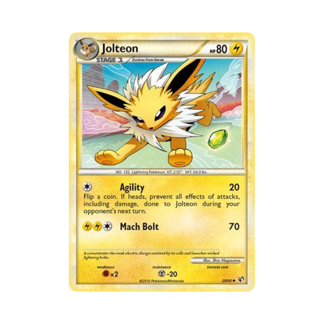 포켓몬 TCG 쥬피썬더 U 언던티드 (영문판)(Pokemon TCG Jolteon U Undaunted (English Ver.)) - 1