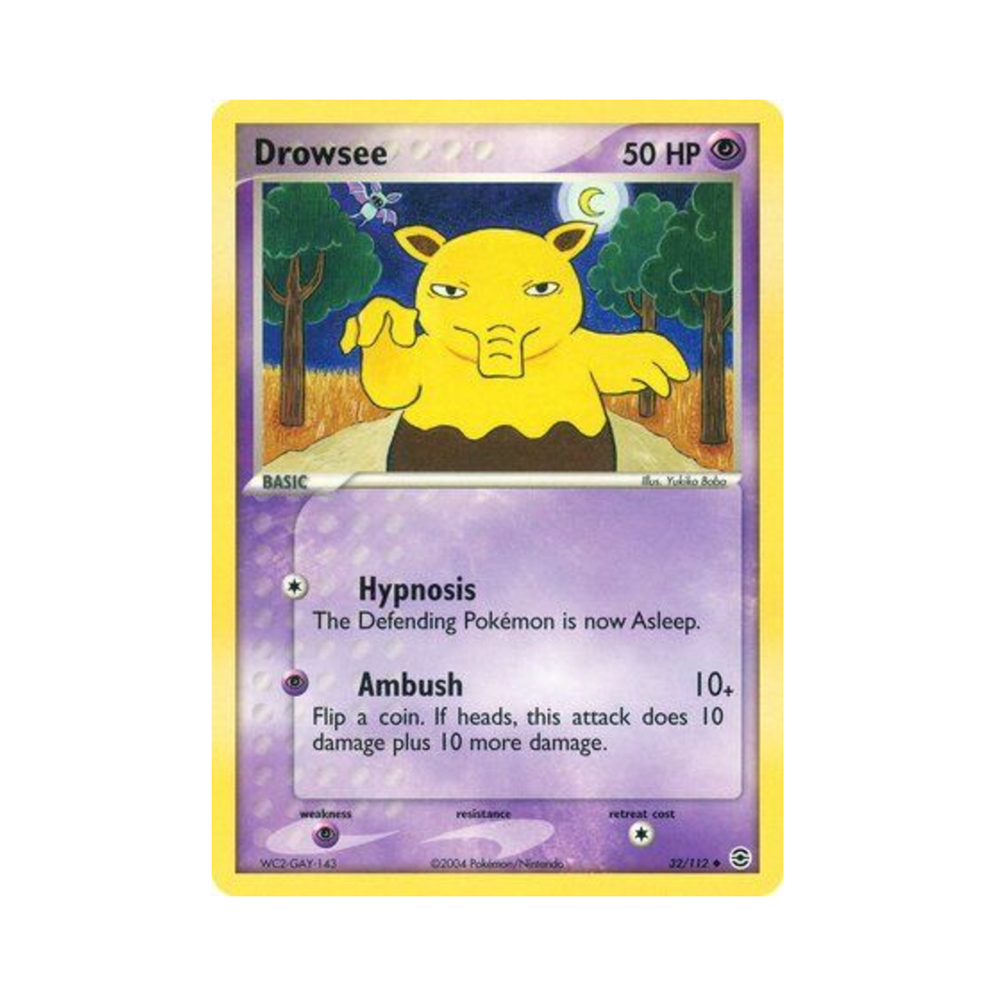 포켓몬 TCG 슬리프 U EX 파이어레드 & 리프그린 (영문판)(Pokemon TCG Drowzee U EX FireRed & LeafGreen (English Ver.)) - 1