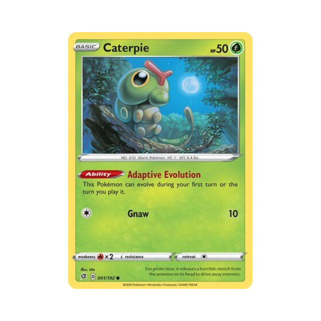 포켓몬 TCG 캐터피 C 레벌 크래시 (영문판)(Pokemon TCG Caterpie C Rebel Clash (English Ver.)) - 1