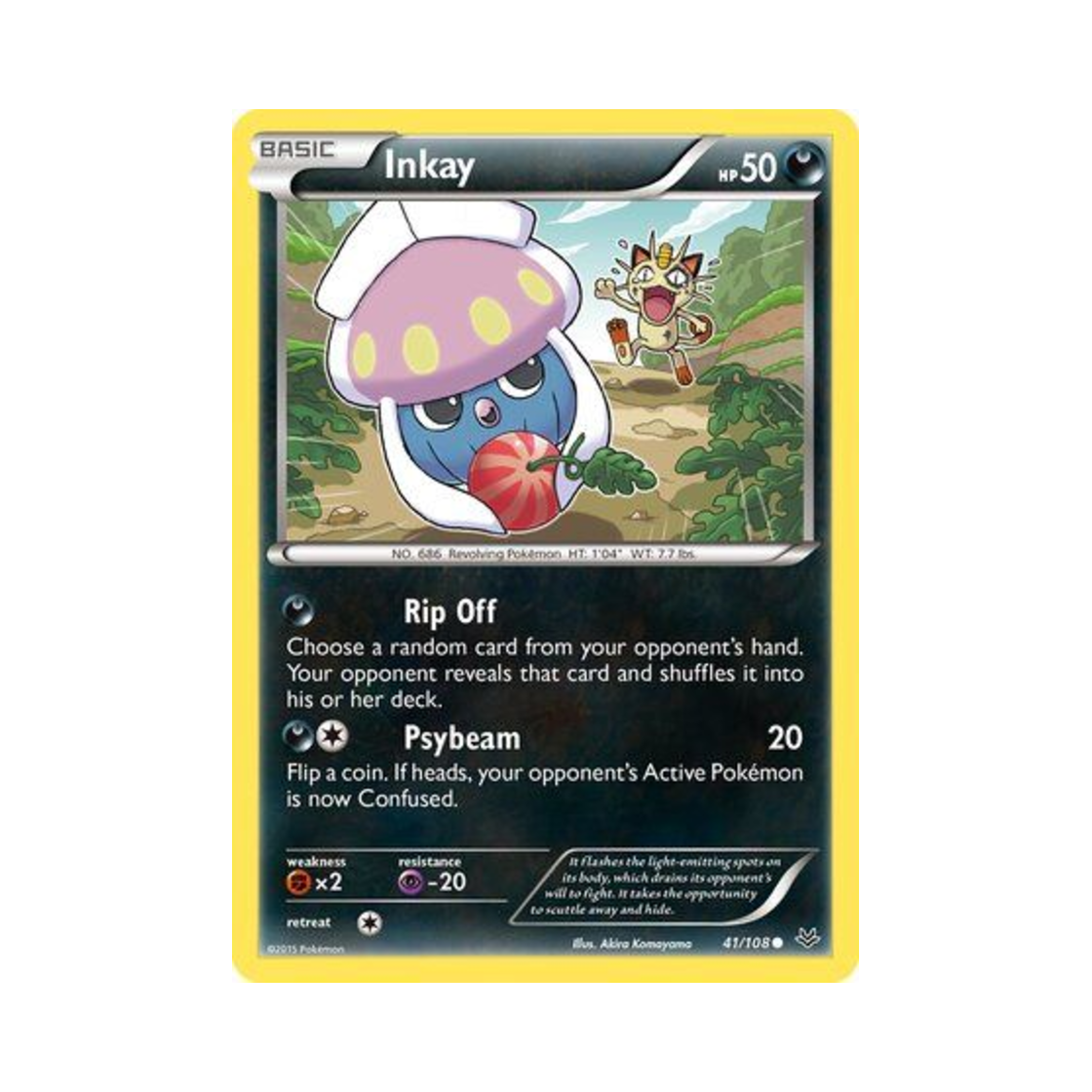 포켓몬 TCG 오케이징 C 로어링 스카이즈 (영문판)(Pokemon TCG Inkay C Roaring Skies (English Ver.)) - 1
