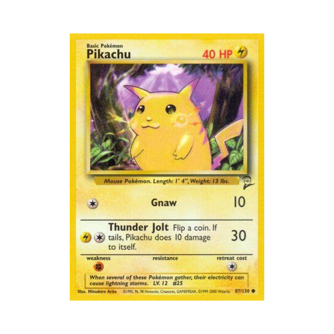 포켓몬 TCG 피카츄 C 베이스 세트 2 (영문판)(Pokemon TCG Pikachu C Base Set 2 (English Ver.)) - 1