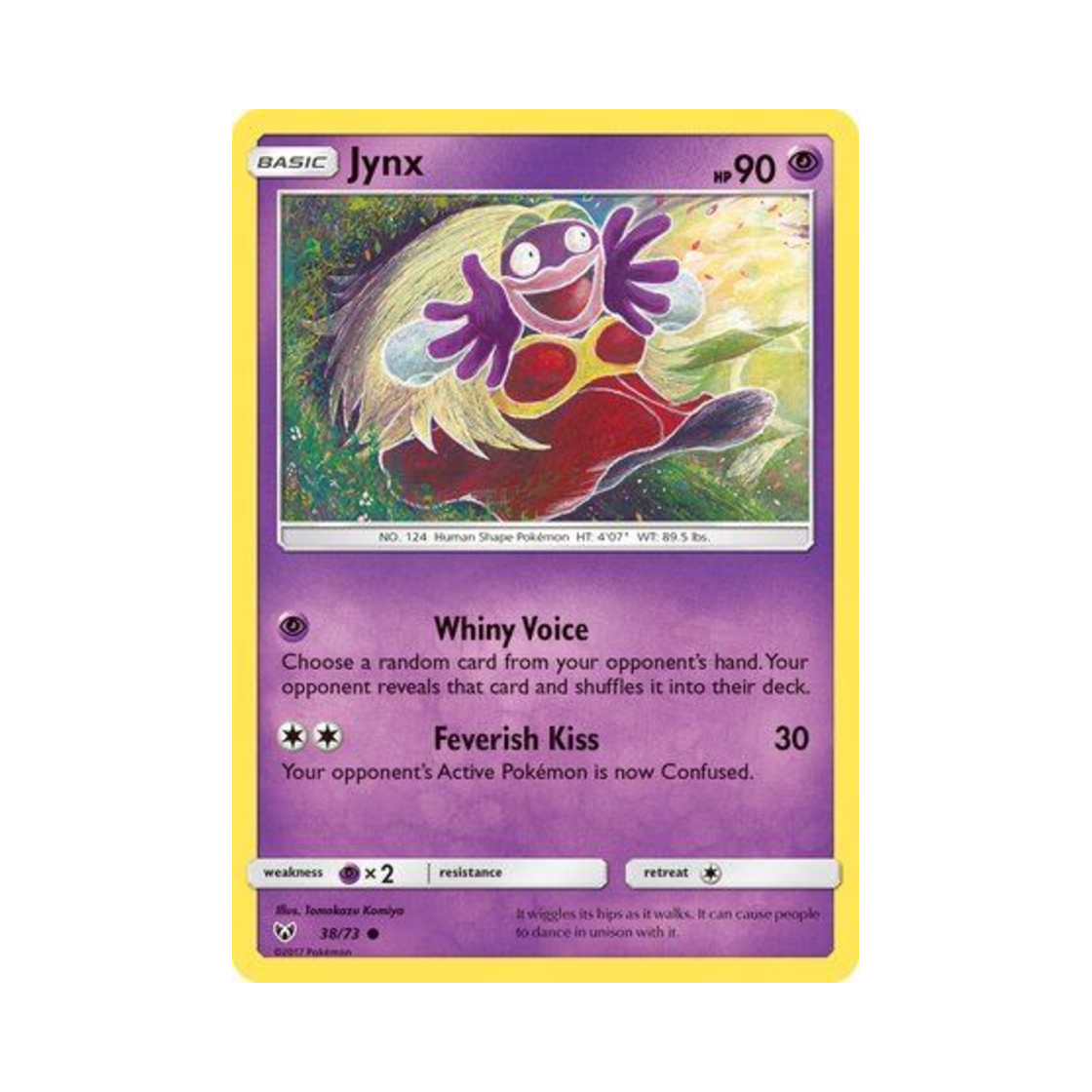포켓몬 TCG 루주라 C 샤이닝 레전즈 (영문판)(Pokemon TCG Jynx C Shining Legends (English Ver.)) - 1