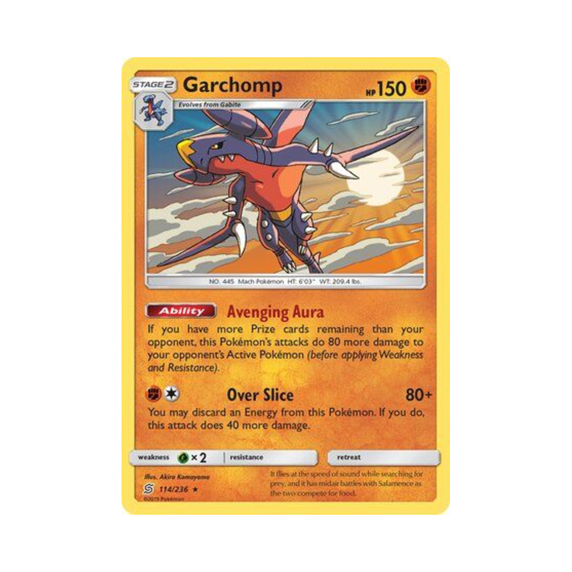 포켓몬 TCG 한카리아스 RH 유니파이드 마인즈 (영문판)(Pokemon TCG Garchomp RH Unified Minds (English Ver.)) - 1
