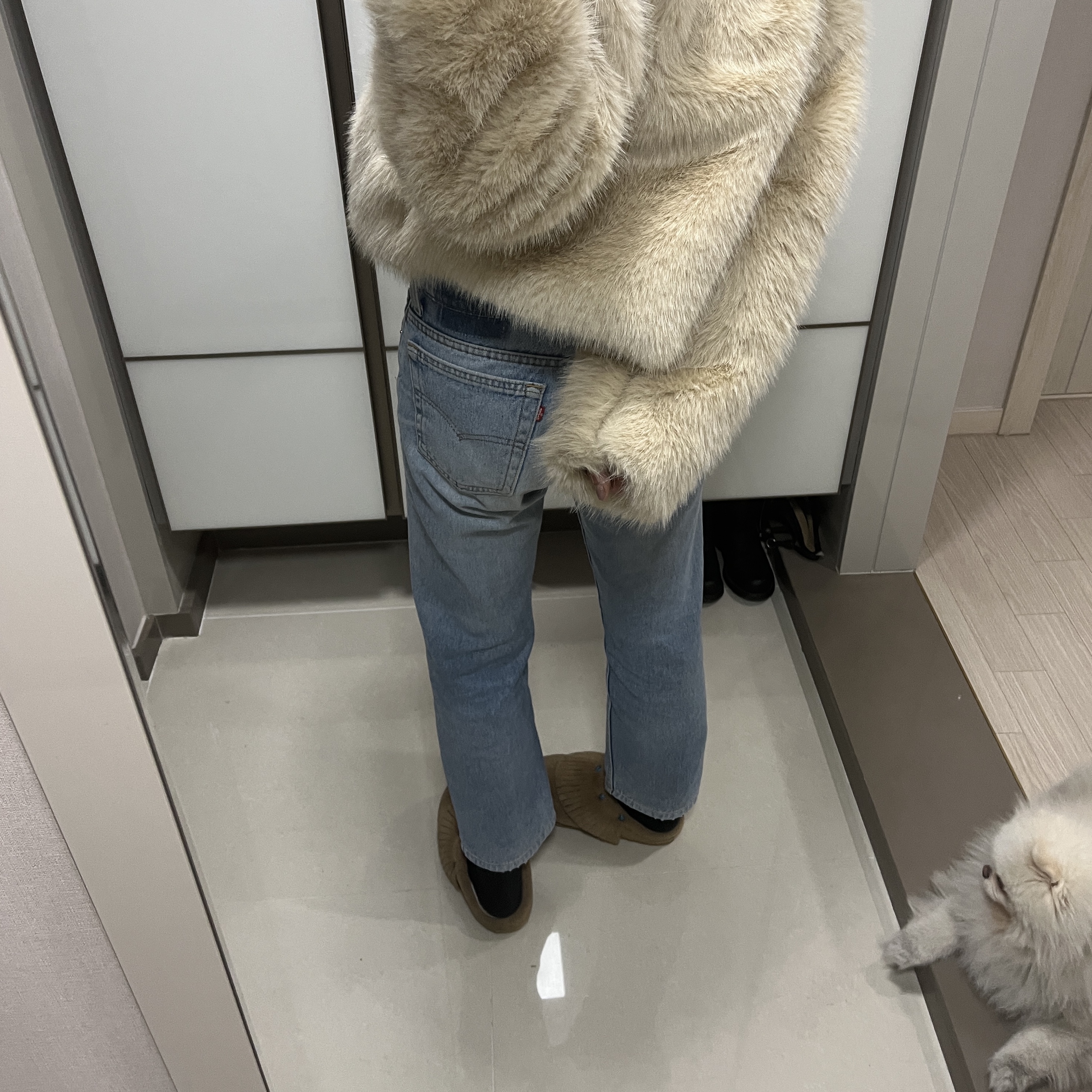 Ferker Tico Deep Beige 착용 스타일 - 5