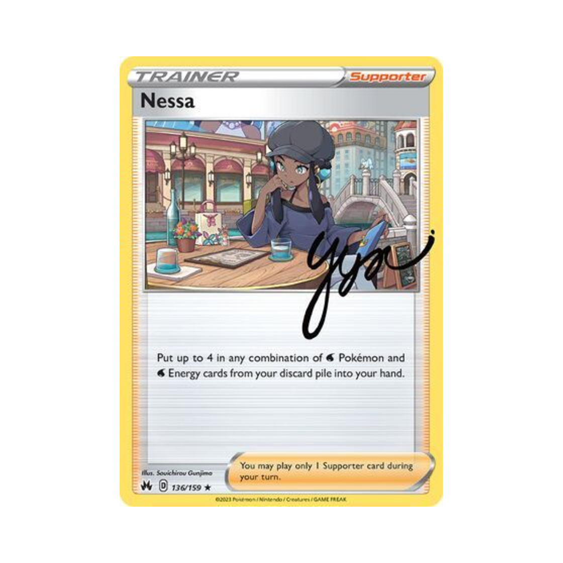 포켓몬 TCG 야청 R 크라운 제니스 (영문판)(Pokemon TCG Nessa R Crown Zenith (English Ver.)) - 1