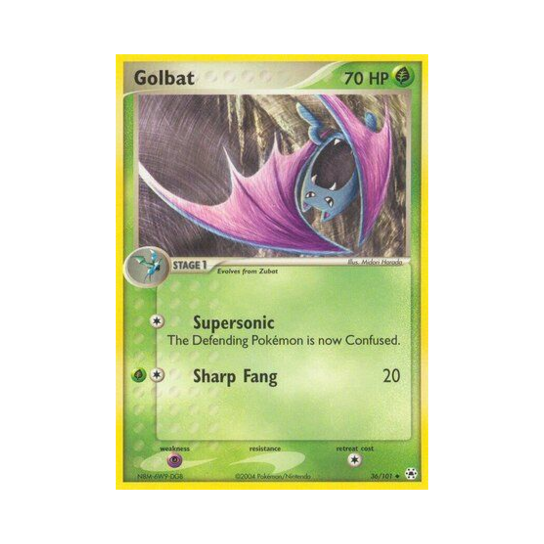 포켓몬 TCG 골뱃 U EX 히든 레전드 (영문판)(Pokemon TCG Golbat U EX Hidden Legends (English Ver.)) - 1