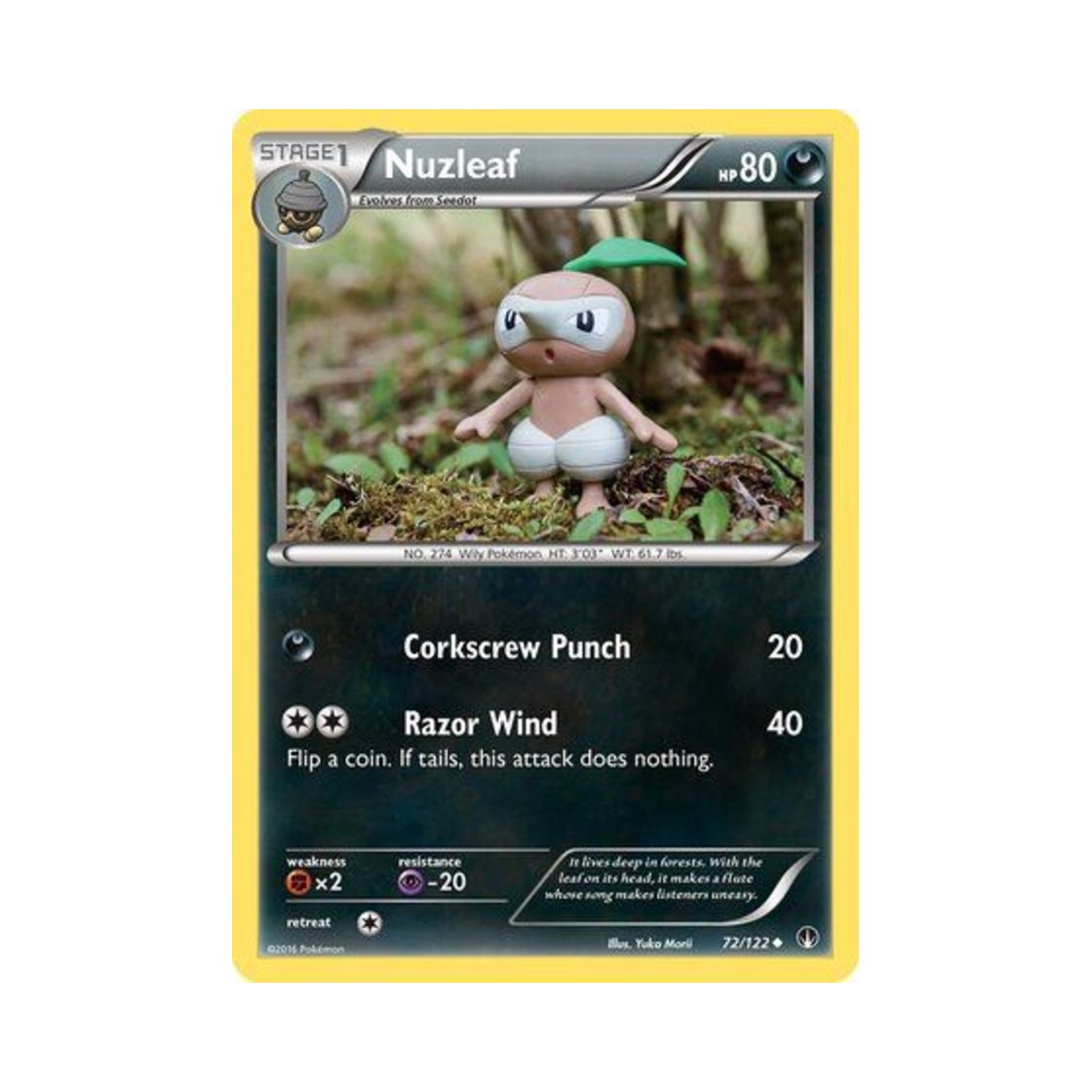 포켓몬 TCG 잎새코 U 브레이크포인트 (영문판)(Pokemon TCG Nuzleaf U BREAKpoint (English Ver.)) - 1