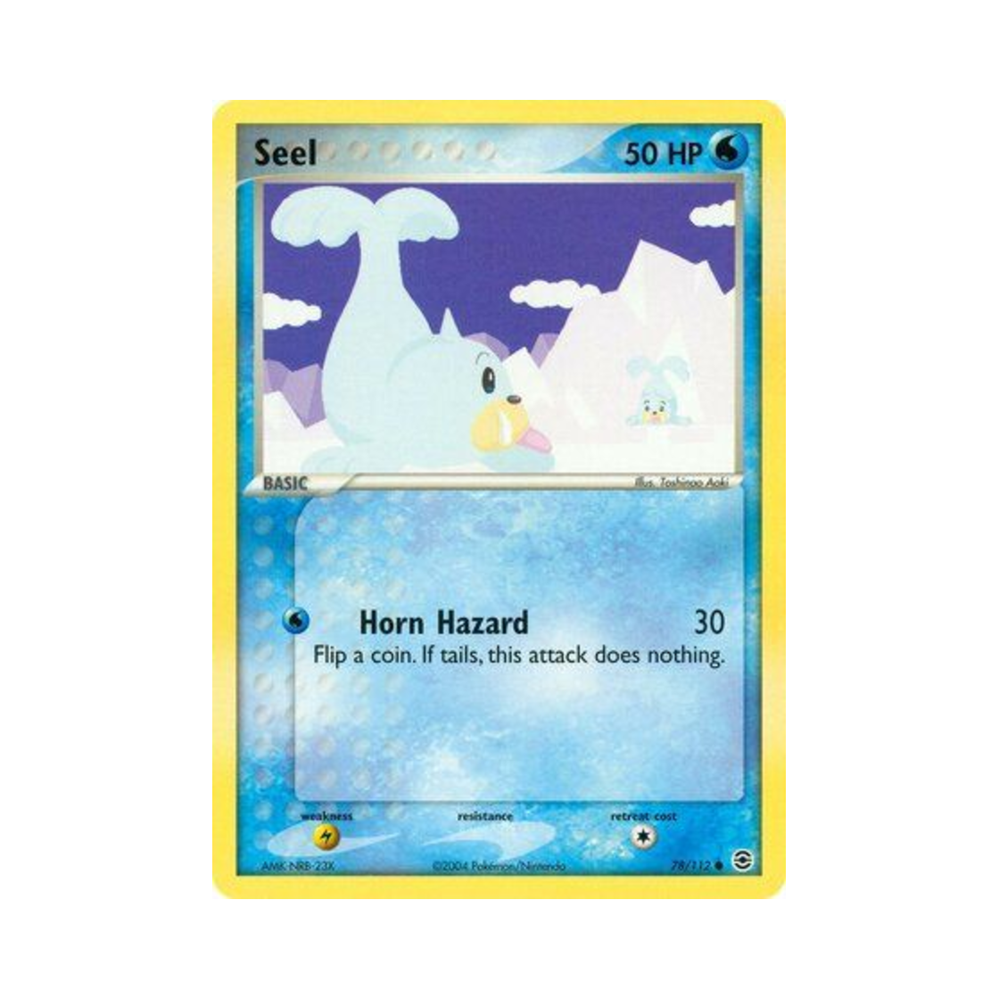 포켓몬 TCG 쥬쥬 C EX 파이어레드 & 리프그린 (영문판)(Pokemon TCG Seel C EX FireRed & LeafGreen (English Ver.)) - 1