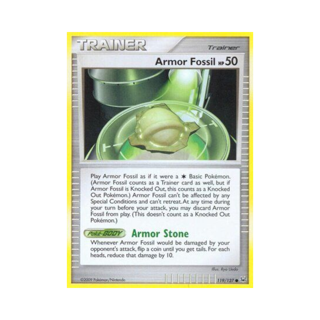 포켓몬 TCG 방패화석 C 플래티넘 (영문판)(Pokemon TCG Armor Fossil C Platinum (English Ver.)) - 1