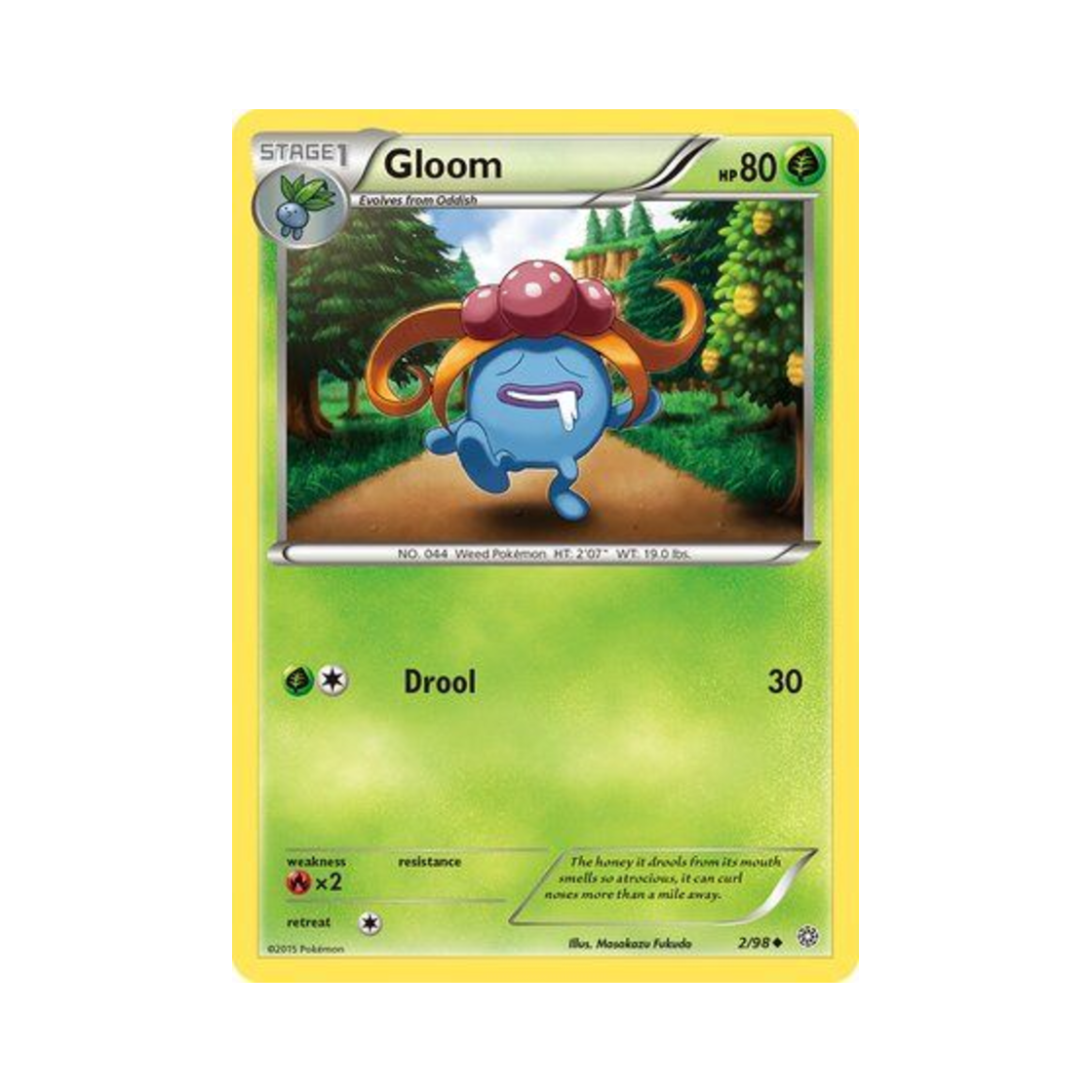 포켓몬 TCG 냄새꼬 U 에인션트 오리진스 (영문판)(Pokemon TCG Gloom U Ancient Origins (English Ver.)) - 1