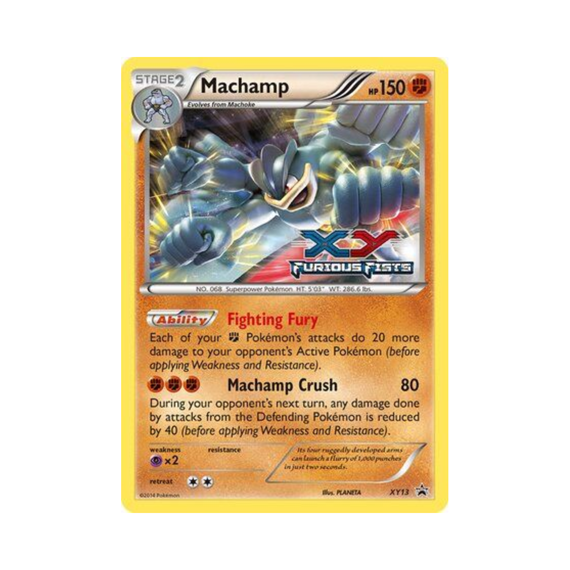 포켓몬 TCG 괴력몬 P XY 프로모 카드 (영문판)(Pokemon TCG Machamp P XY Promos (English Ver.))