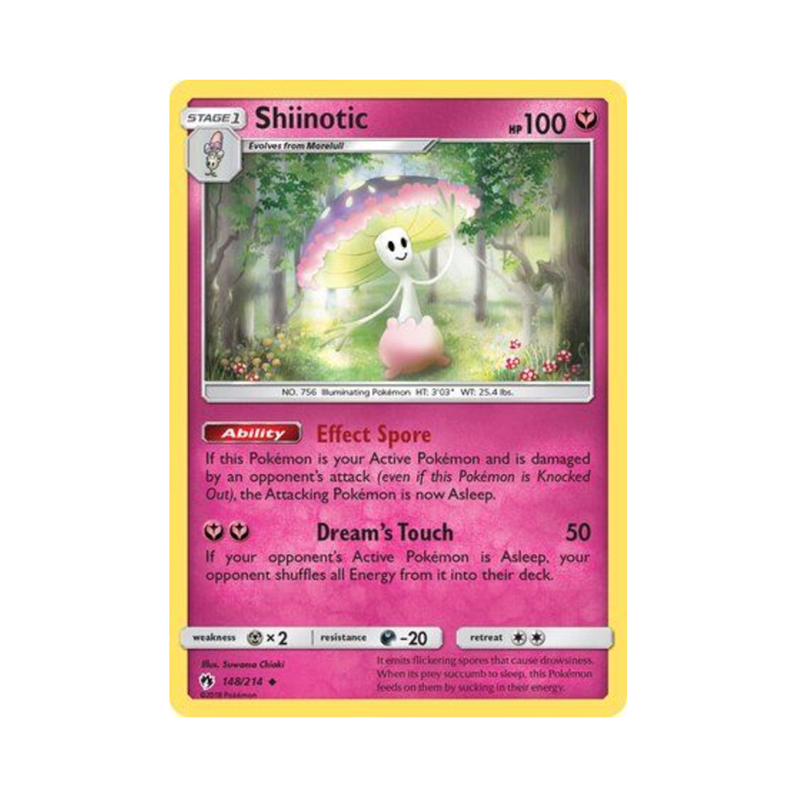 포켓몬 TCG 마셰이드 U 로스트 썬더 (영문판)(Pokemon TCG Shiinotic U Lost Thunder (English Ver.)) - 1