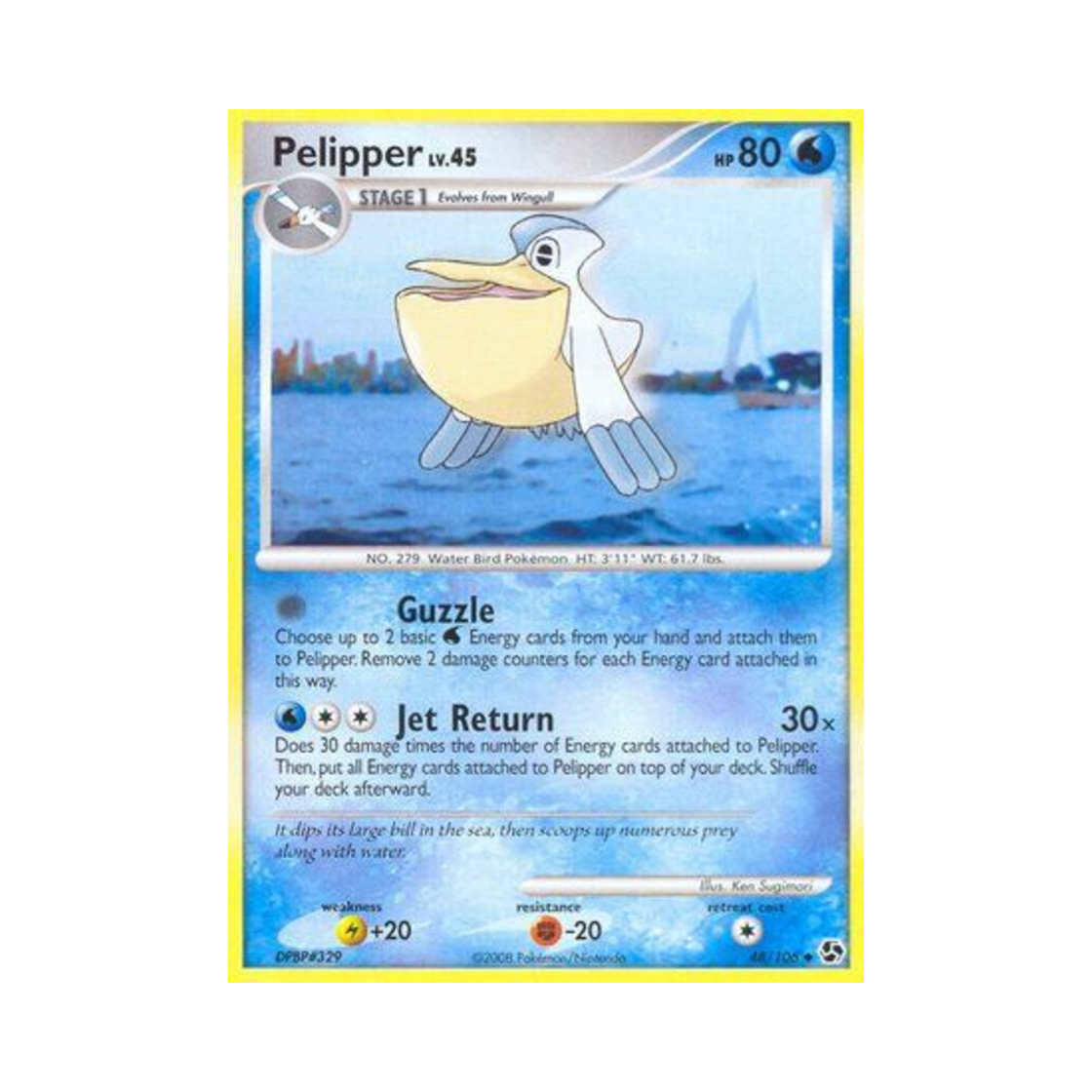 포켓몬 TCG 패리퍼 U 그레이트 인카운터스 (영문판)(Pokemon TCG Pelipper U Great Encounters (English Ver.))
