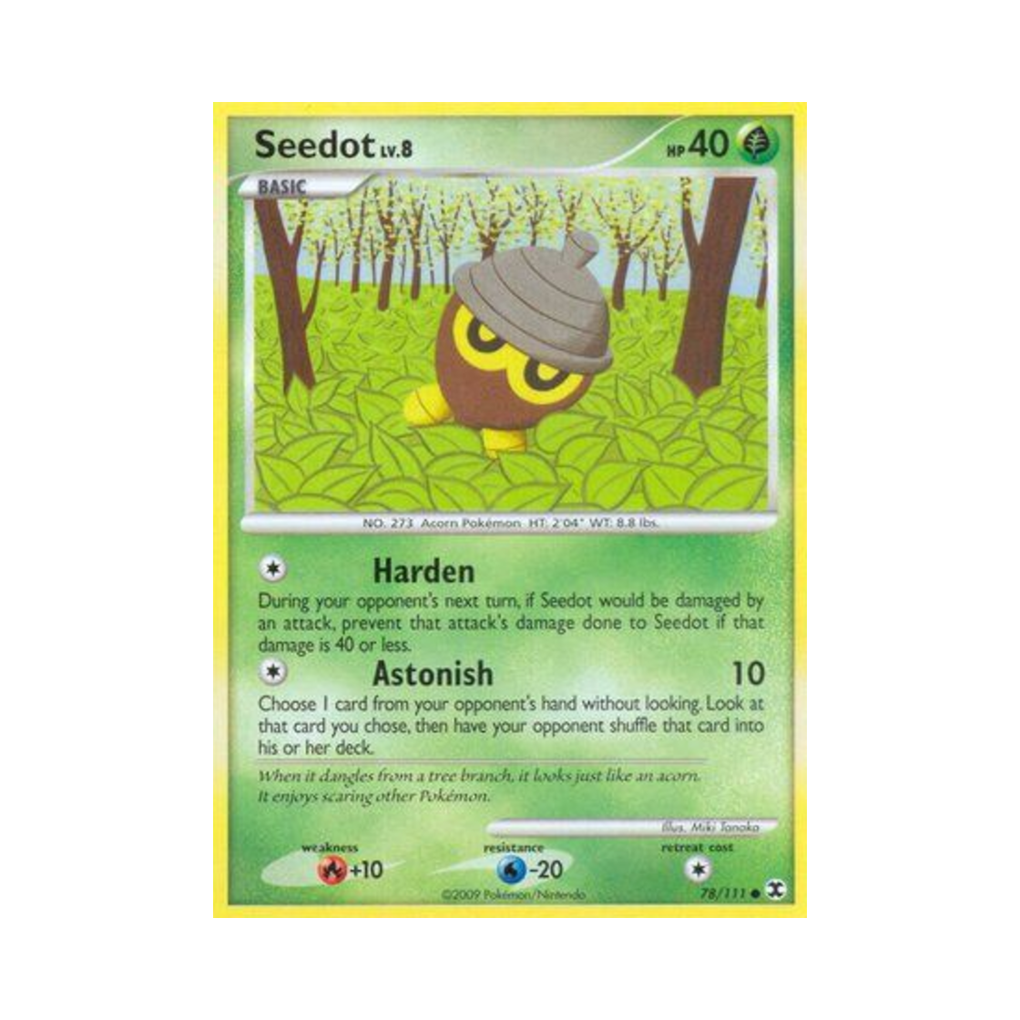 포켓몬 TCG 도토링 C 라이징 라이벌스 (영문판)(Pokemon TCG Seedot C Rising Rivals (English Ver.)) - 1