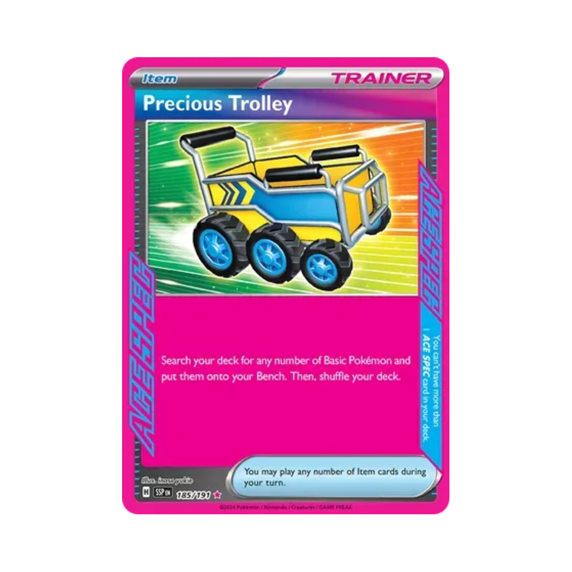 포켓몬 TCG 프레셔스캐리 ASR 서징 스파크 (영문판)(Pokemon TCG Precious Trolley ASR Surging Sparks (English Ver.))