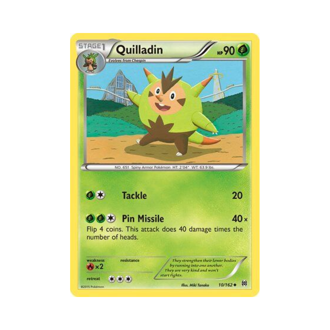포켓몬 TCG 도치보구 U 브레이크스루 (영문판)(Pokemon TCG Quilladin U BREAKthrough (English Ver.)) - 1