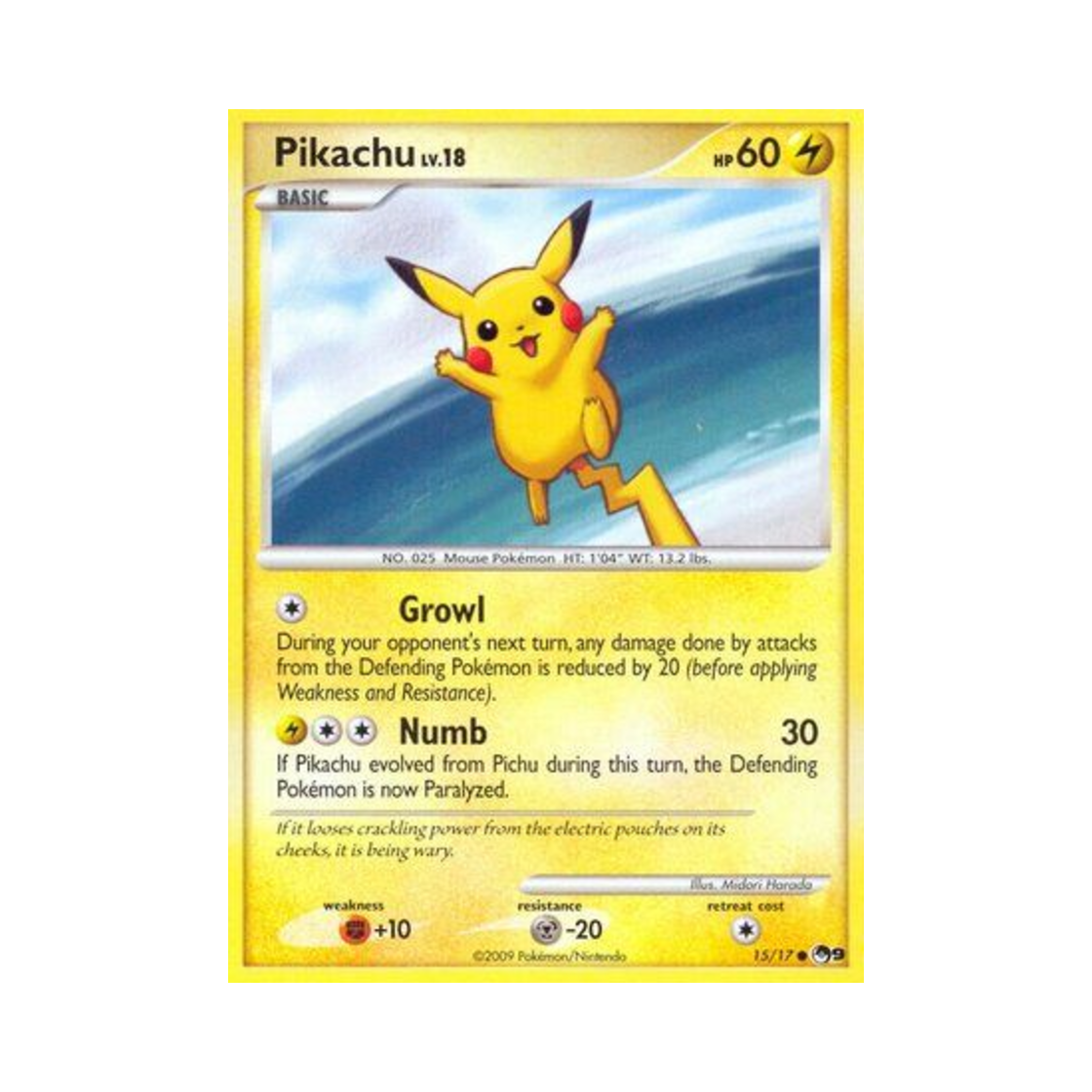 포켓몬 TCG 피카츄 C 팝 시리즈 9 (영문판)(Pokemon TCG Pikachu C POP Series 9 (English Ver.)) - 1
