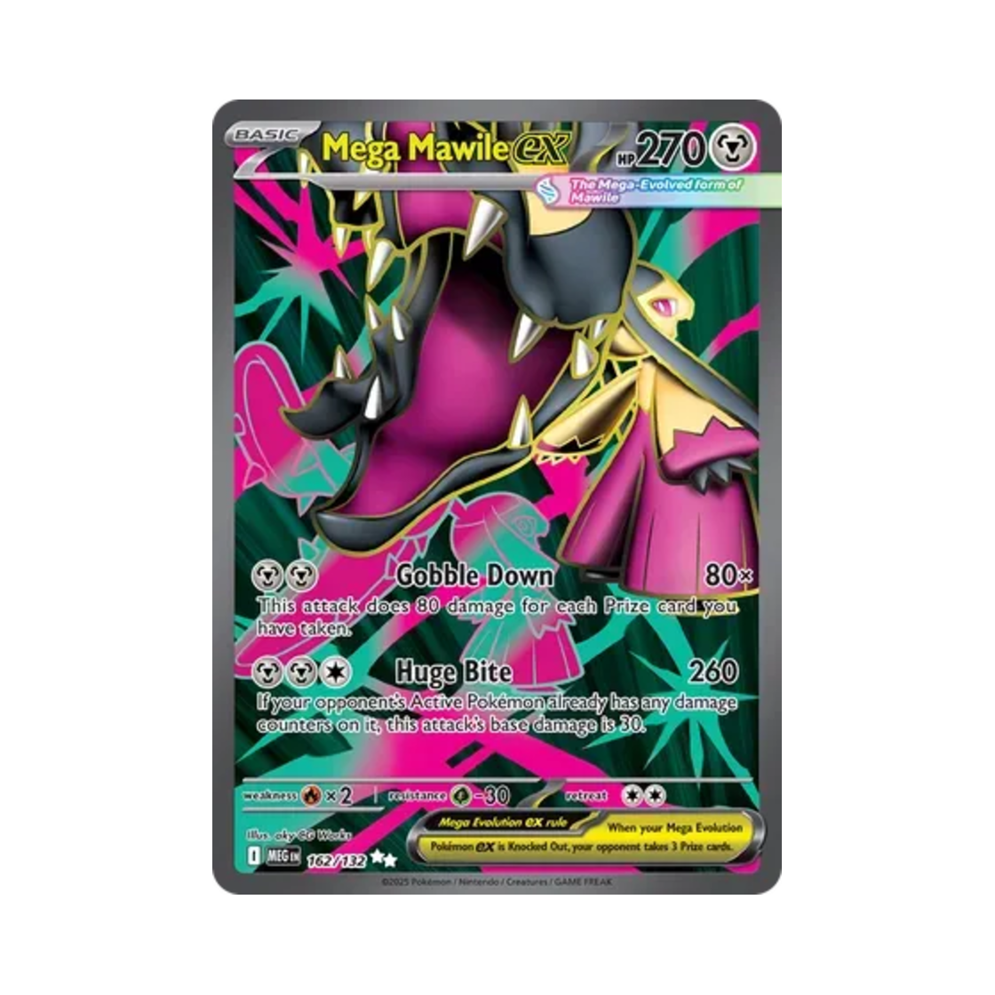 포켓몬 TCG 메가 입치트 ex UR 메가 에볼루션 (영문판)(Pokemon TCG Mega Mawile ex UR Mega Evolution (English Ver.)) - 1