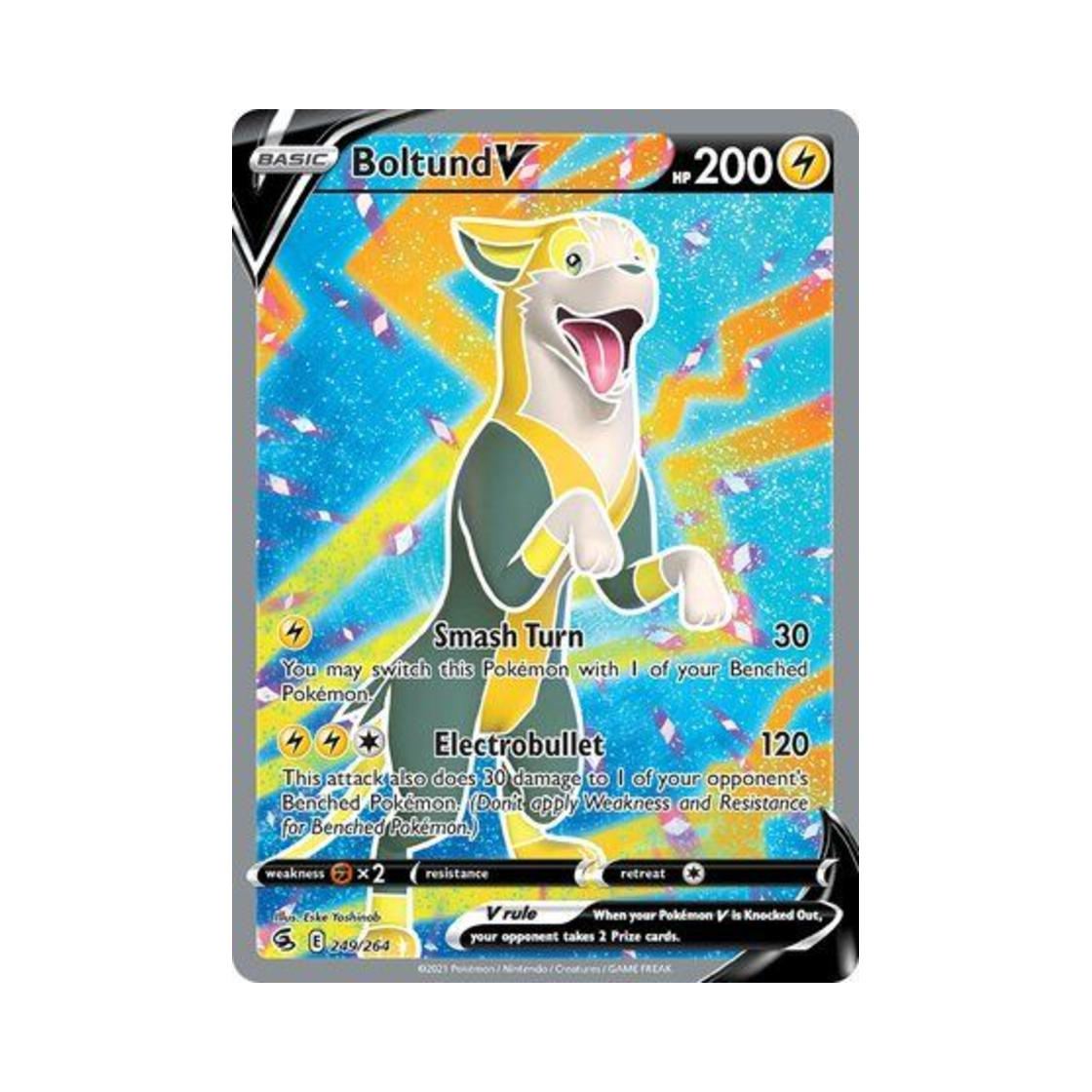 포켓몬 TCG 펄스멍 V RU 퓨전 스트라이크 (영문판)(Pokemon TCG Boltund V RU Fusion Strike (English Ver.)) - 1