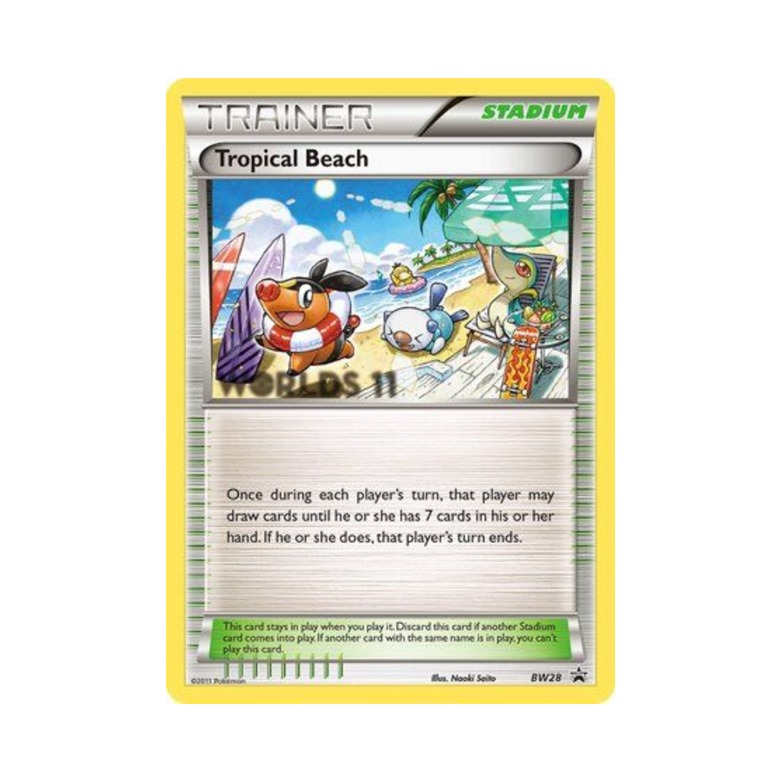 포켓몬 TCG 트로피칼 비치 P 블랙 & 화이트 프로모카드 (영문판)(Pokemon TCG Tropical Beach P Black & White Promos (English Ver.)) - 1