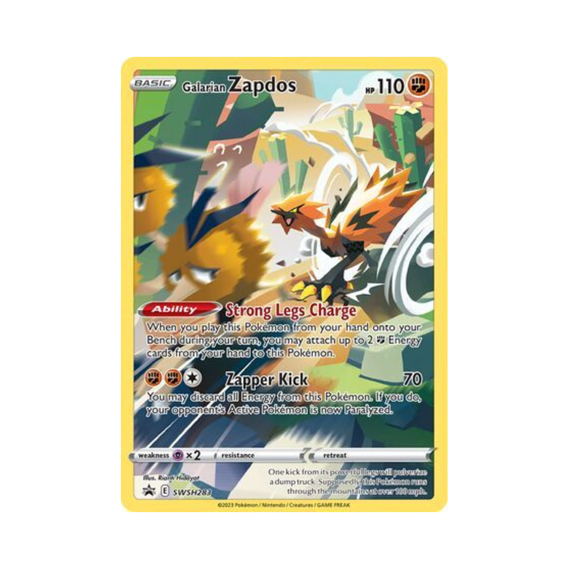 포켓몬 TCG 가라르 썬더 P 소드 & 실드 프로모카드 (영문판)(Pokemon TCG Galarian Zapdos P Sword & Shield Promos (English Ver.)) - 1