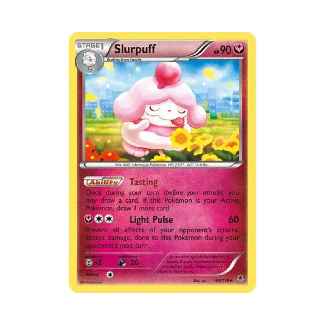 포켓몬 TCG 나루림 RH 팬텀 포스 (영문판)(Pokemon TCG Slurpuff RH Phantom Forces (English Ver.)) - 1