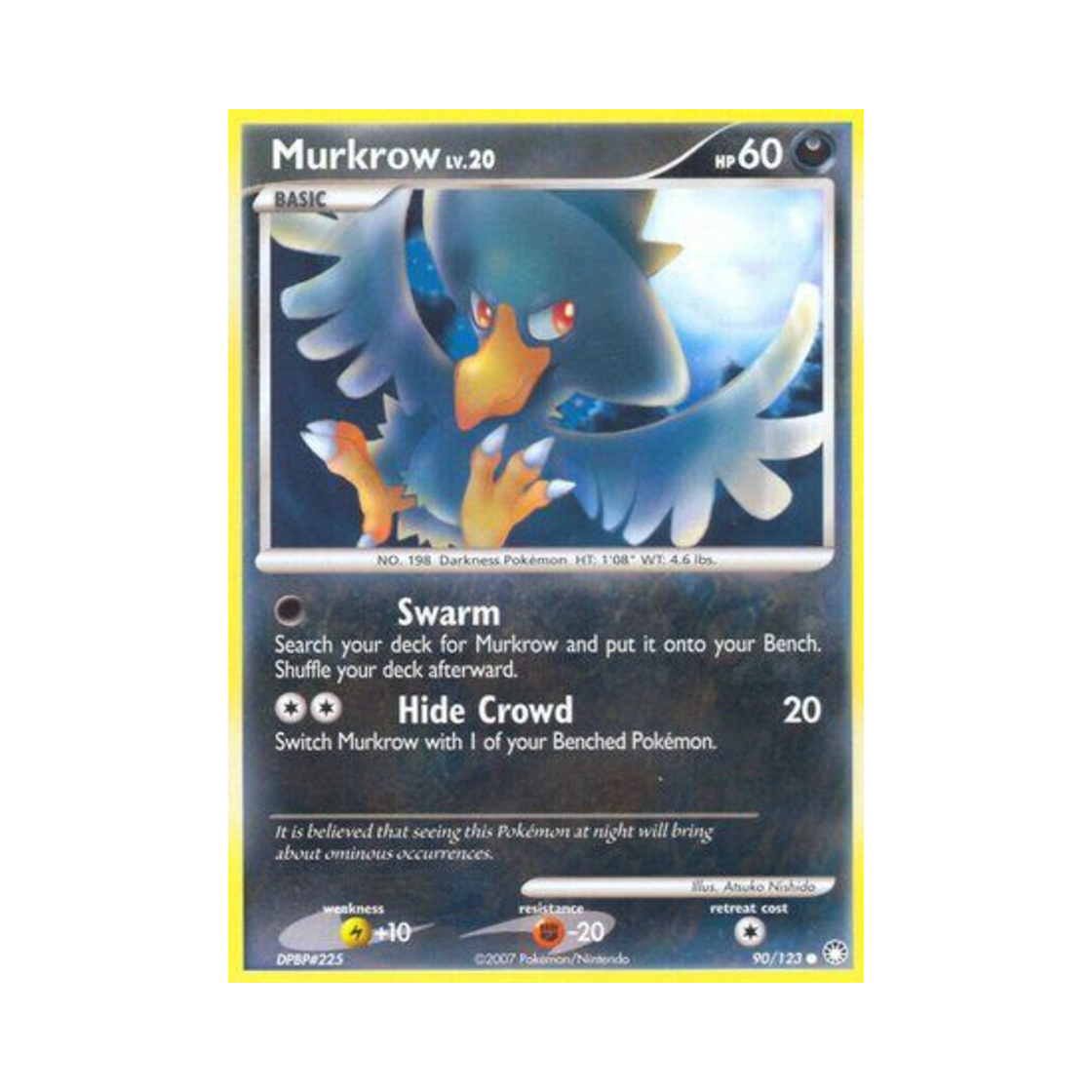 포켓몬 TCG 니로우 C 미스터리어스 트레져스 (영문판)(Pokemon TCG Murkrow C Mysterious Treasures (English Ver.)) - 1