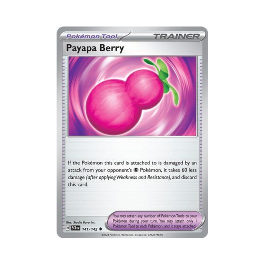 포켓몬 TCG 야파열매 U 스텔라 크라운 (영문판)(Pokemon TCG Payapa Berry U Stellar Crown (English Ver.)) - 1