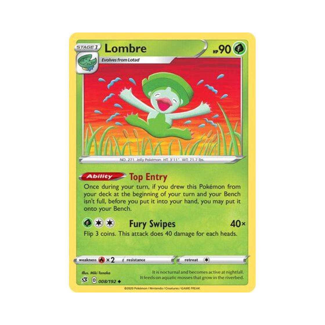 포켓몬 TCG 로토스 U 레벌 크래시 (영문판)(Pokemon TCG Lombre U Rebel Clash (English Ver.)) - 1