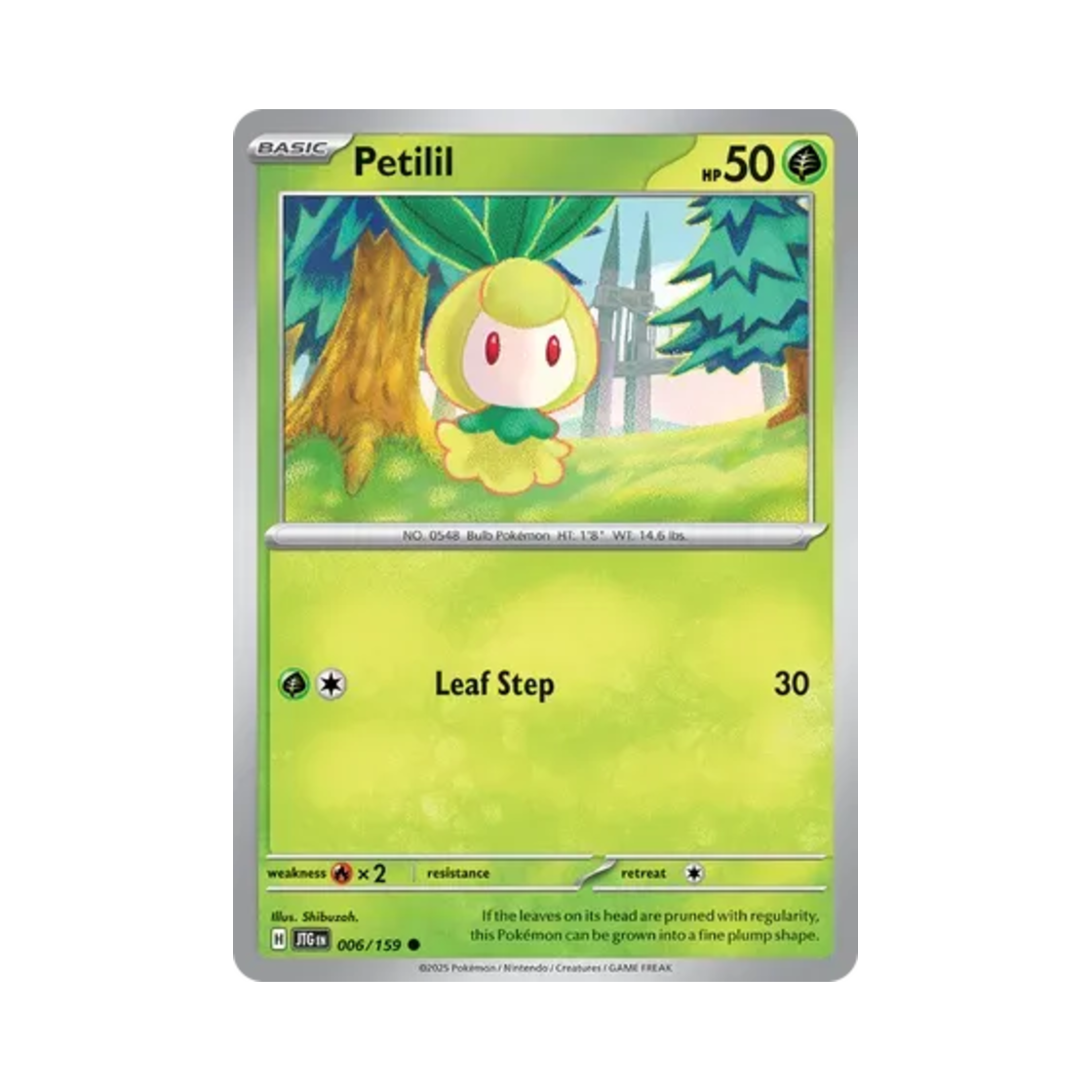포켓몬 TCG 치릴리 C 저니 투게더 (영문판)(Pokemon TCG Petilil C Journey Together (English Ver.)) - 1