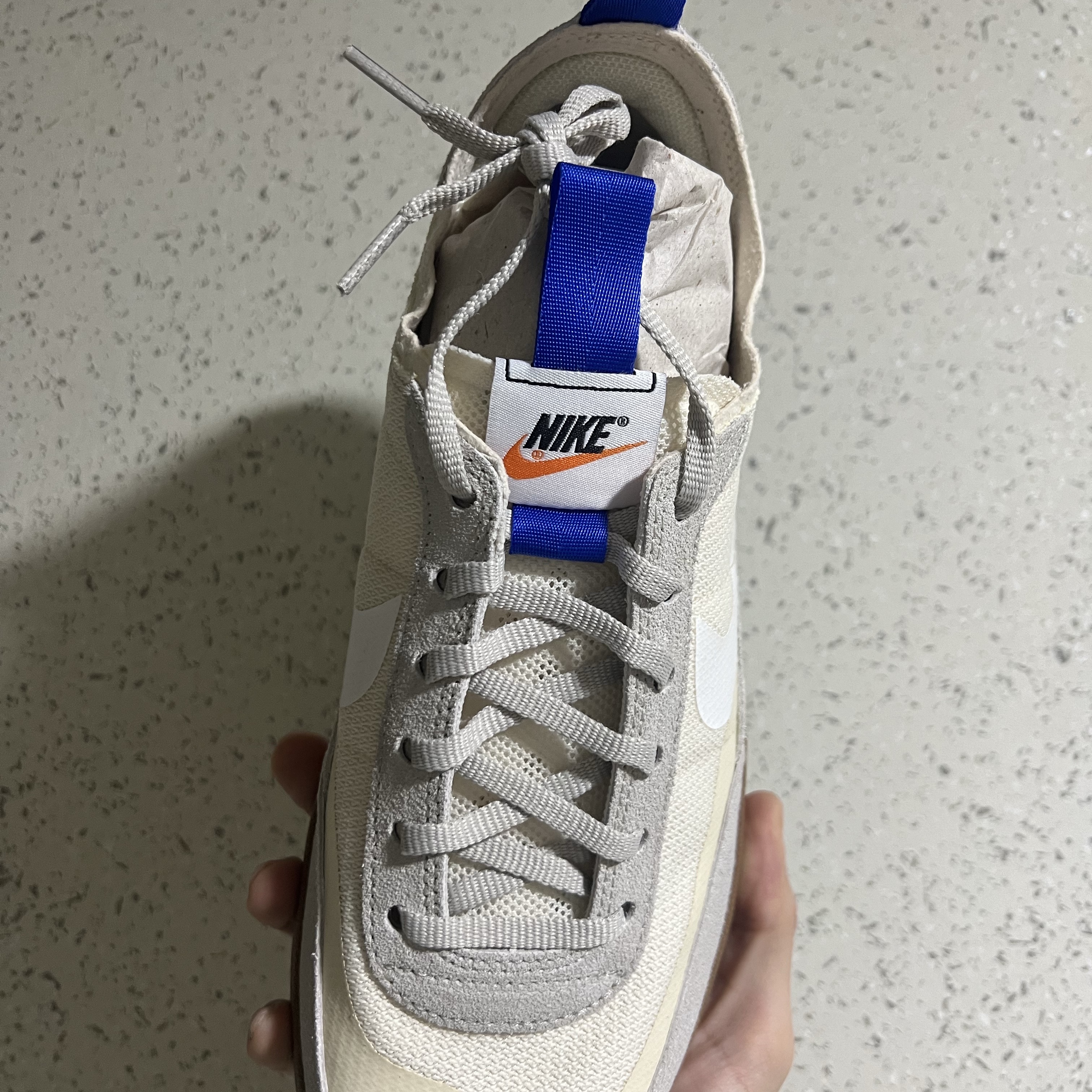 Nike x Tom Sachs General Purpose Shoe Light Cream 착용 스타일 - 3
