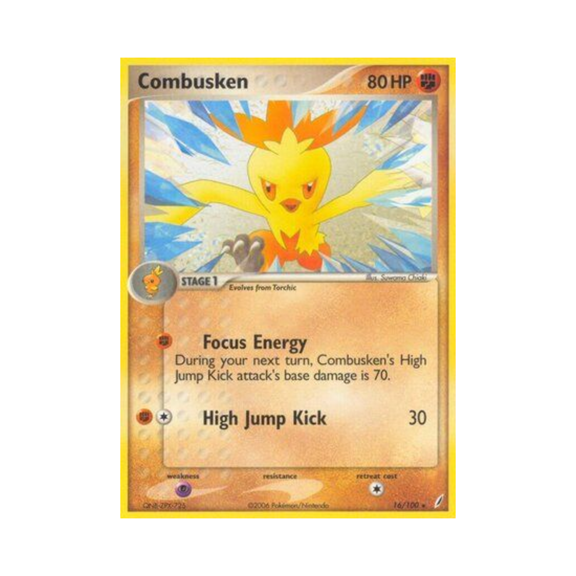 포켓몬 TCG 영치코 R EX 크리스탈 가디언스 (영문판)(Pokemon TCG Combusken R EX Crystal Guardians (English Ver.)) - 1