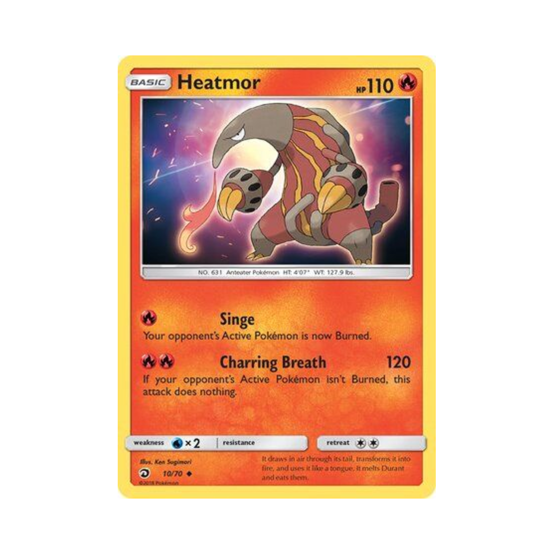 포켓몬 TCG 앤티골 U 드래곤 마제스티 (영문판)(Pokemon TCG Heatmor U Dragon Majesty (English Ver.)) - 1